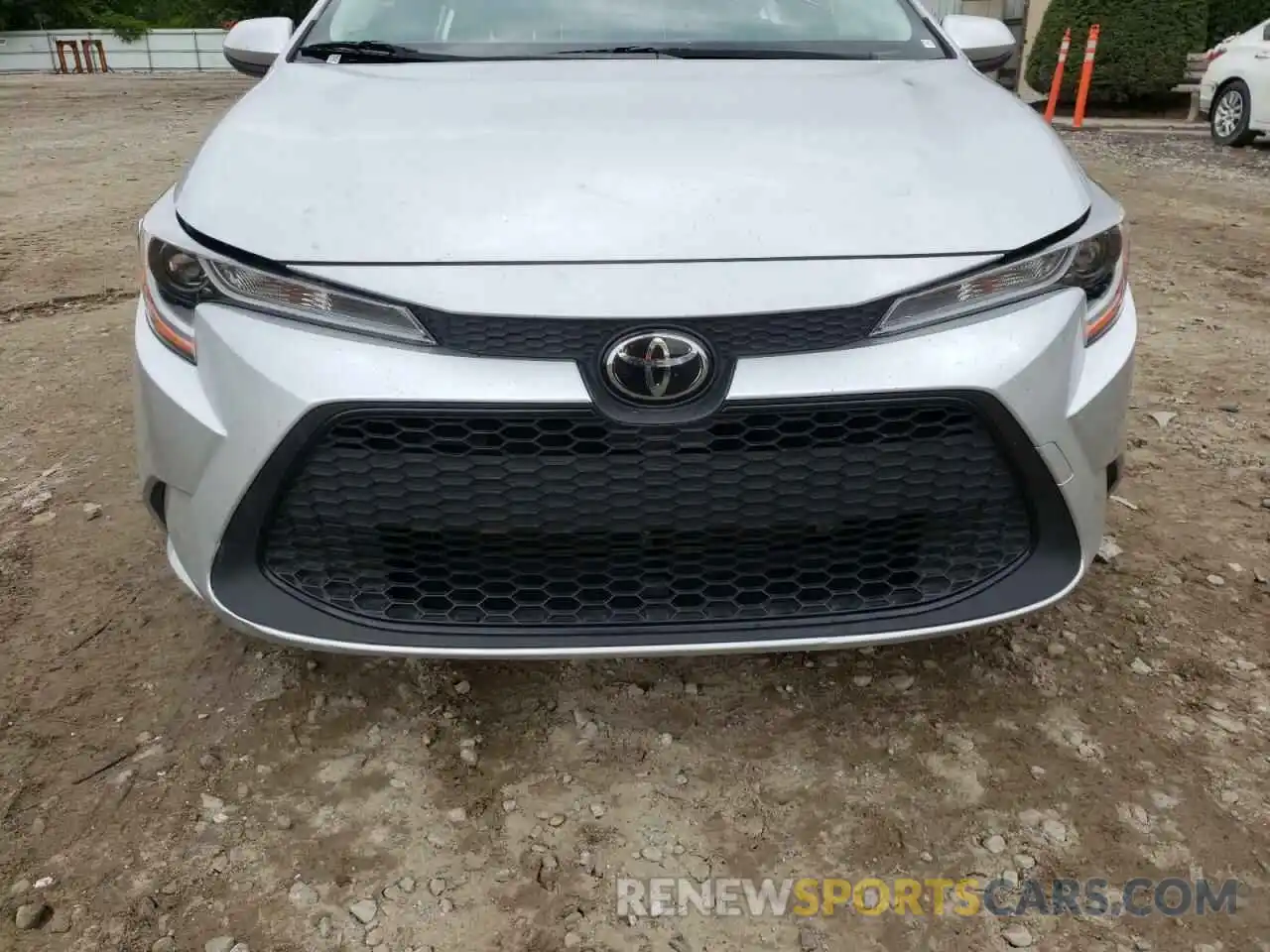 9 Photograph of a damaged car JTDEPRAE3LJ087990 TOYOTA COROLLA 2020