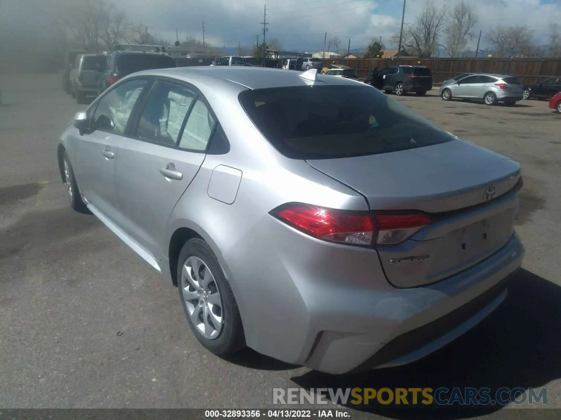 3 Photograph of a damaged car JTDEPRAE3LJ088041 TOYOTA COROLLA 2020