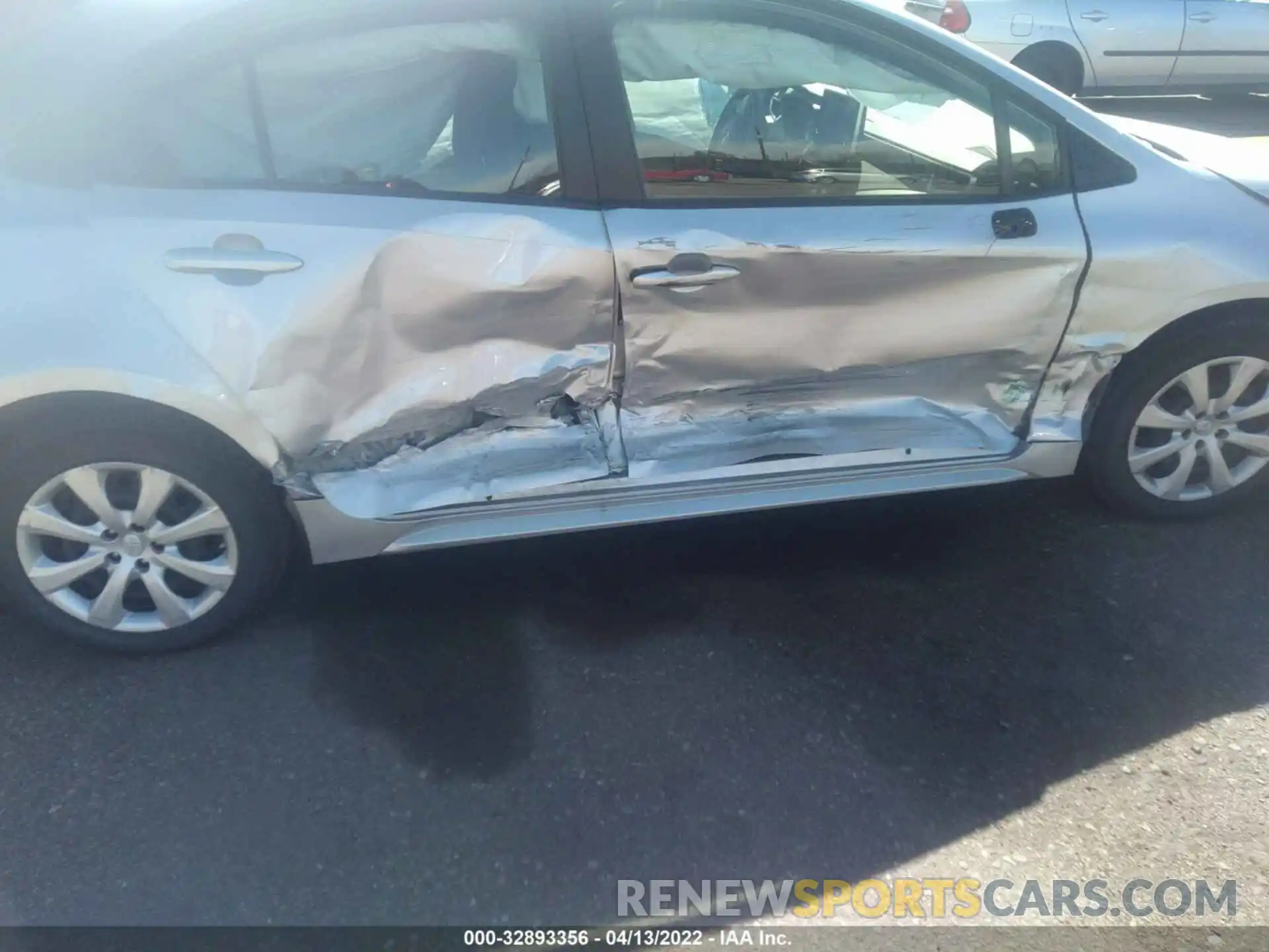 6 Photograph of a damaged car JTDEPRAE3LJ088041 TOYOTA COROLLA 2020