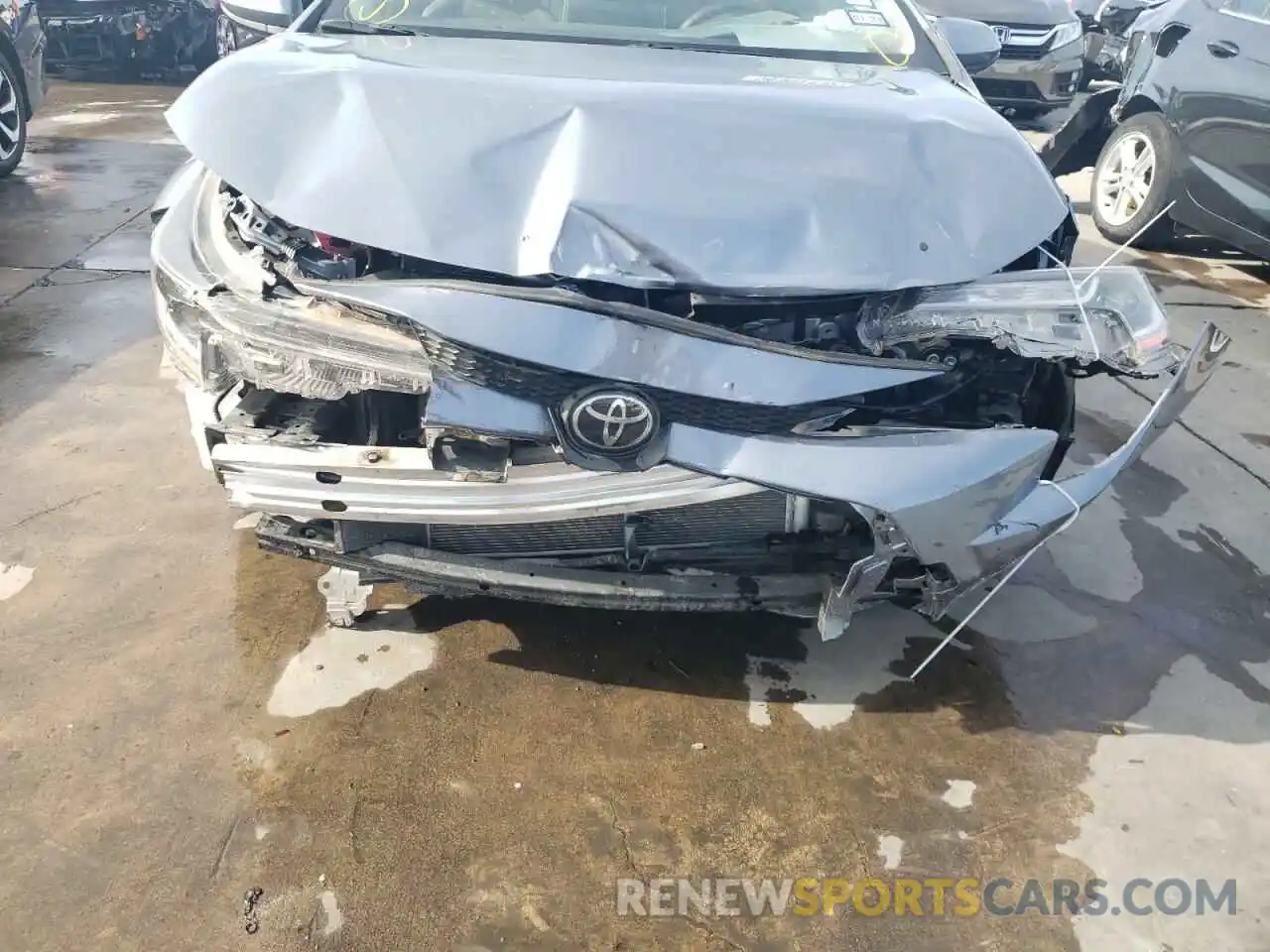 9 Photograph of a damaged car JTDEPRAE3LJ088945 TOYOTA COROLLA 2020