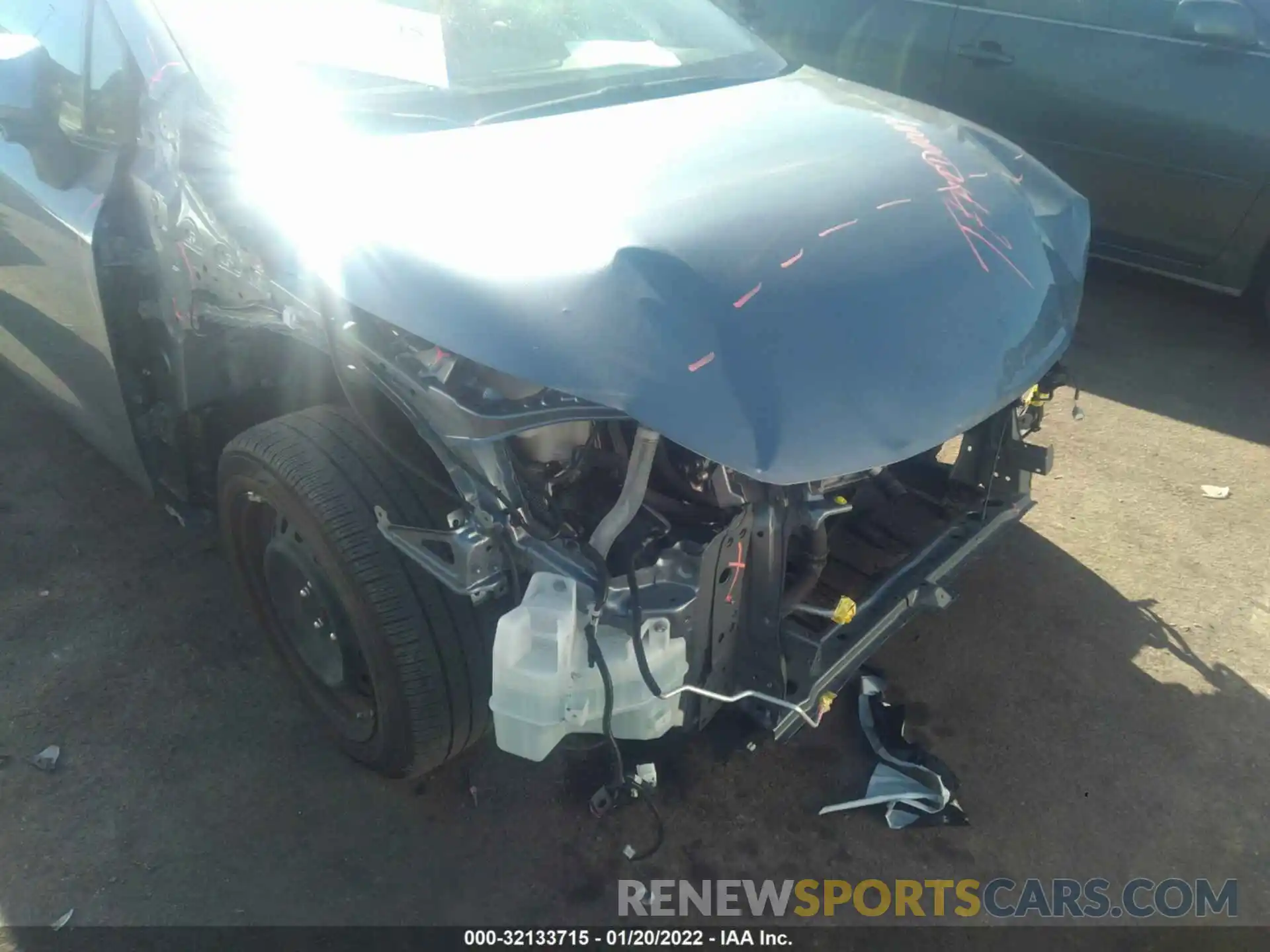 6 Photograph of a damaged car JTDEPRAE3LJ088976 TOYOTA COROLLA 2020