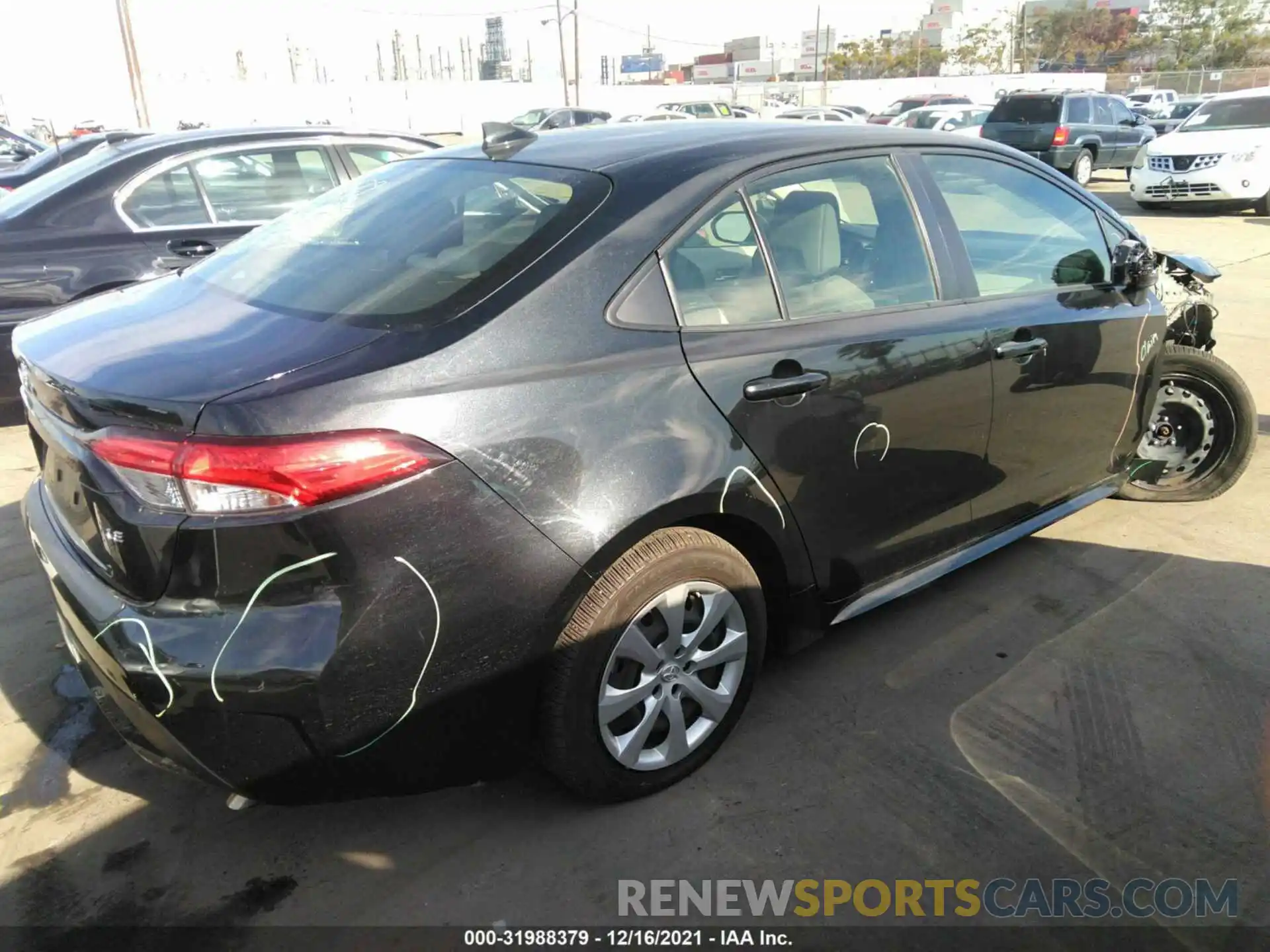 4 Photograph of a damaged car JTDEPRAE3LJ089514 TOYOTA COROLLA 2020