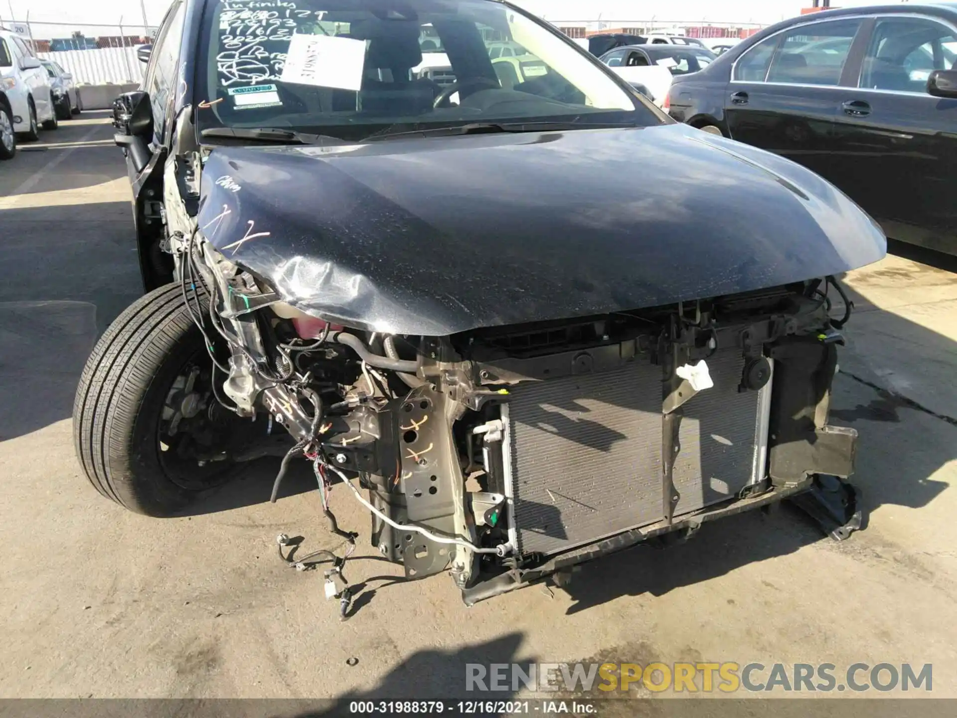 6 Photograph of a damaged car JTDEPRAE3LJ089514 TOYOTA COROLLA 2020