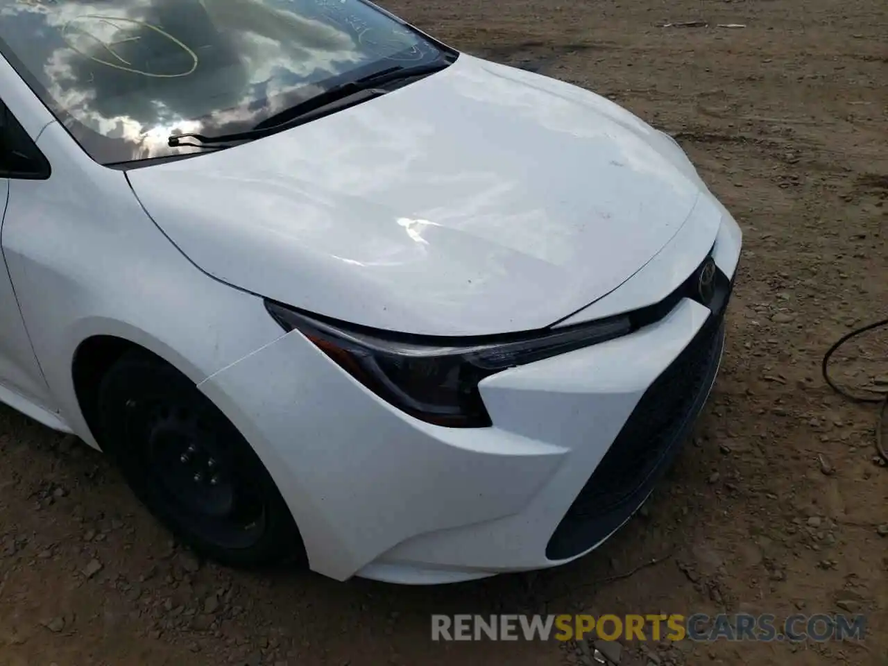 9 Photograph of a damaged car JTDEPRAE3LJ089593 TOYOTA COROLLA 2020