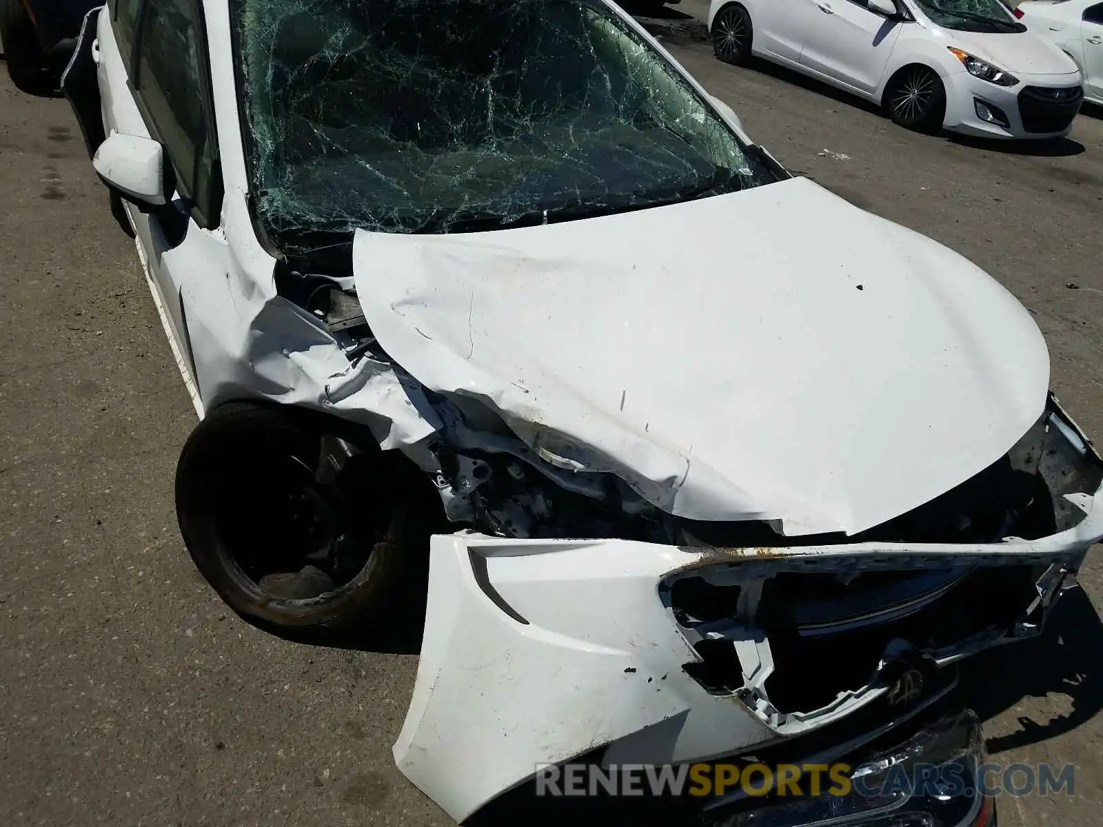 9 Photograph of a damaged car JTDEPRAE3LJ090257 TOYOTA COROLLA 2020