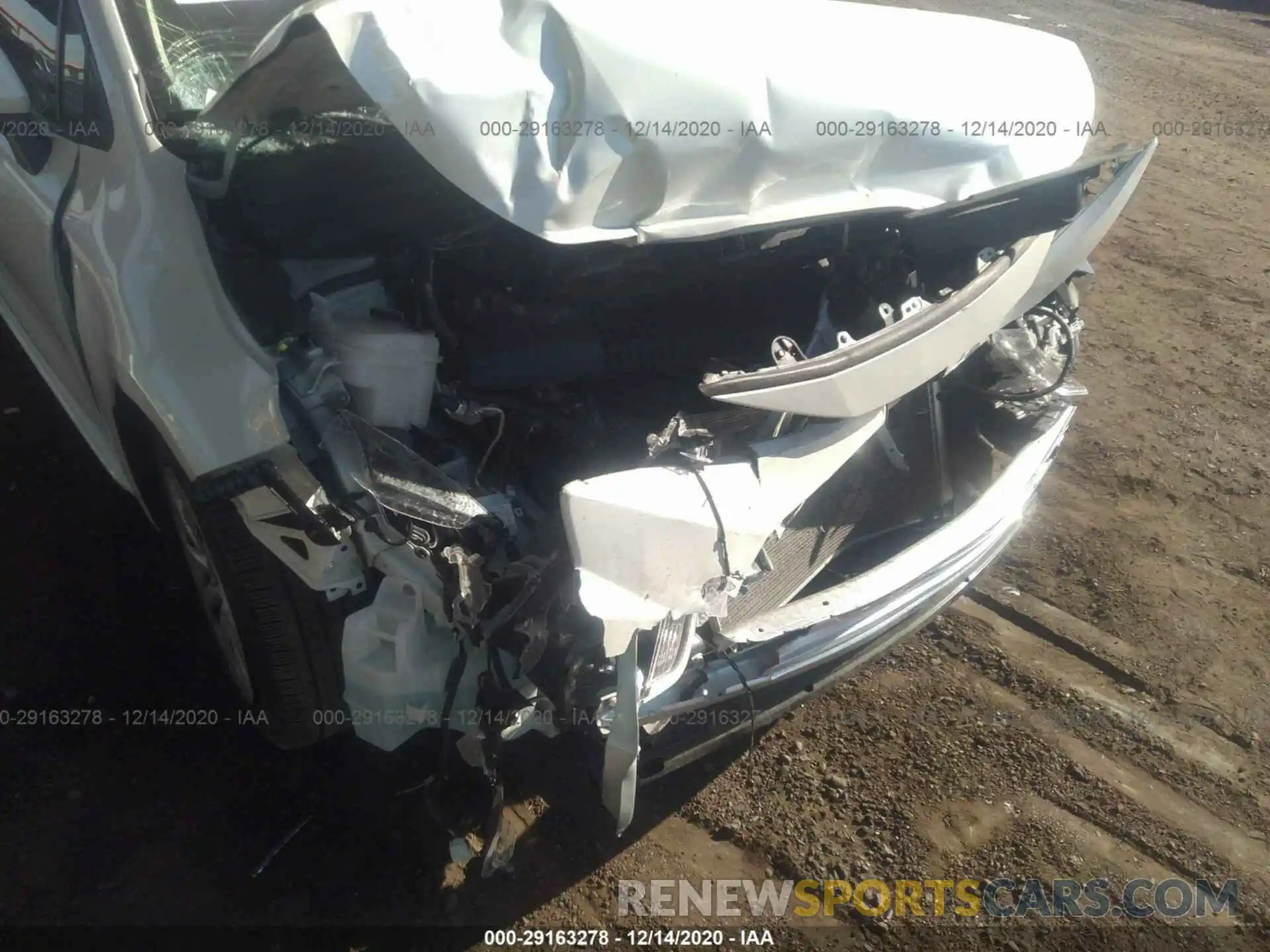 6 Photograph of a damaged car JTDEPRAE3LJ091604 TOYOTA COROLLA 2020