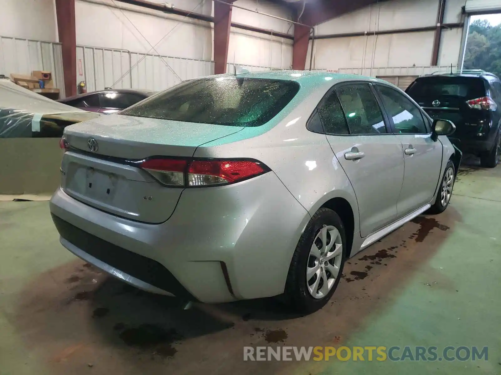 4 Photograph of a damaged car JTDEPRAE3LJ093725 TOYOTA COROLLA 2020