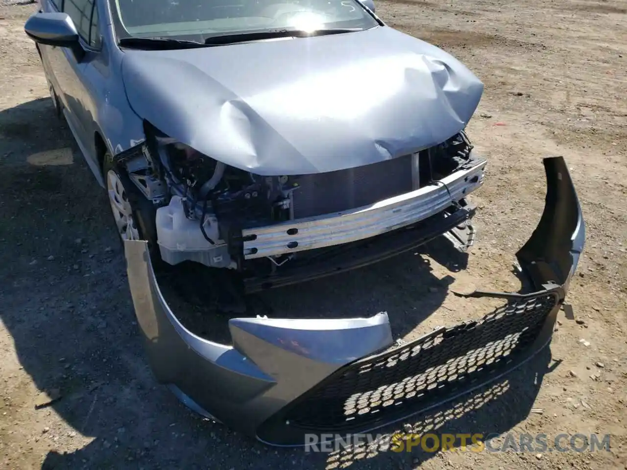 9 Photograph of a damaged car JTDEPRAE3LJ093983 TOYOTA COROLLA 2020