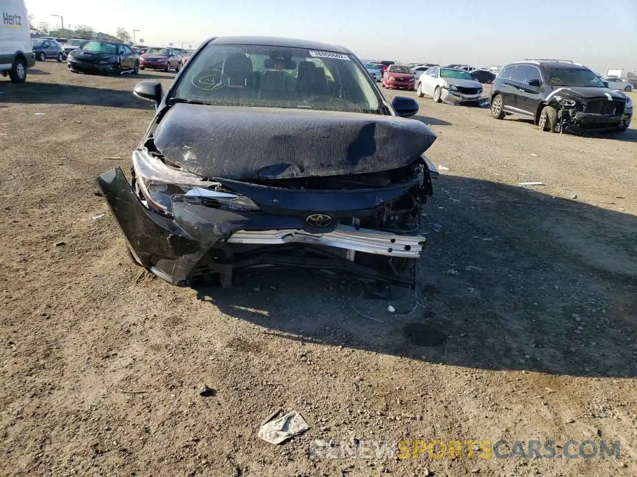 9 Photograph of a damaged car JTDEPRAE3LJ094745 TOYOTA COROLLA 2020