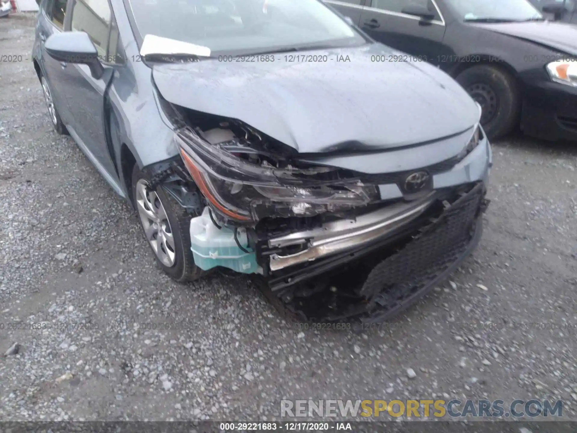 6 Photograph of a damaged car JTDEPRAE3LJ096608 TOYOTA COROLLA 2020