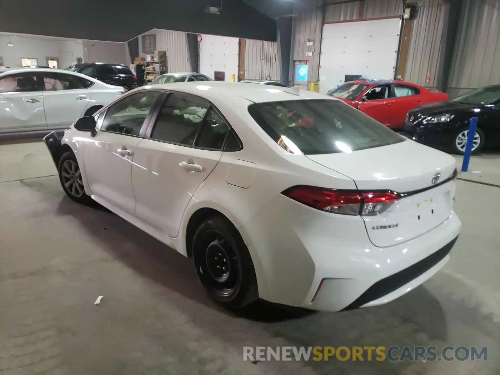 3 Photograph of a damaged car JTDEPRAE3LJ096902 TOYOTA COROLLA 2020