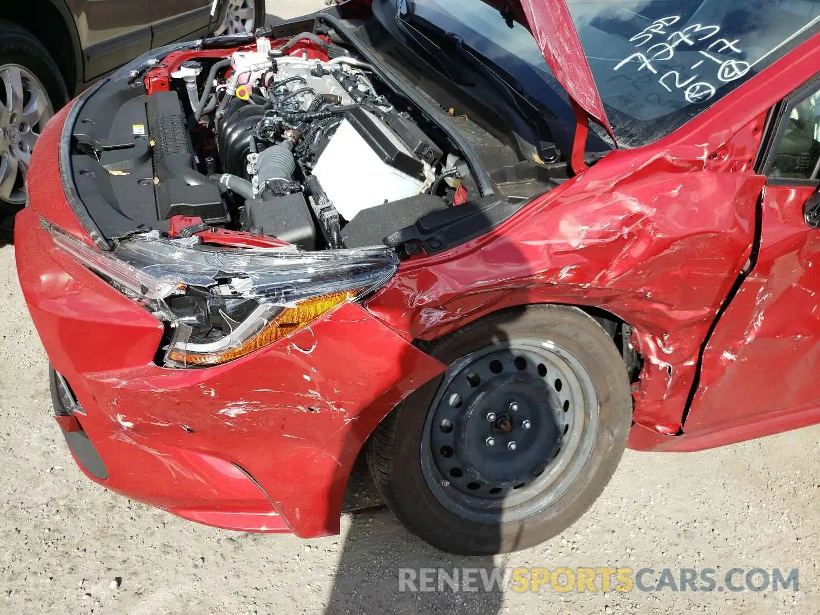 9 Photograph of a damaged car JTDEPRAE3LJ097273 TOYOTA COROLLA 2020
