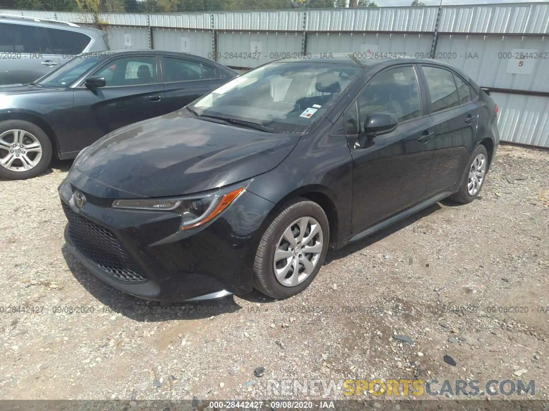 2 Photograph of a damaged car JTDEPRAE3LJ097693 TOYOTA COROLLA 2020