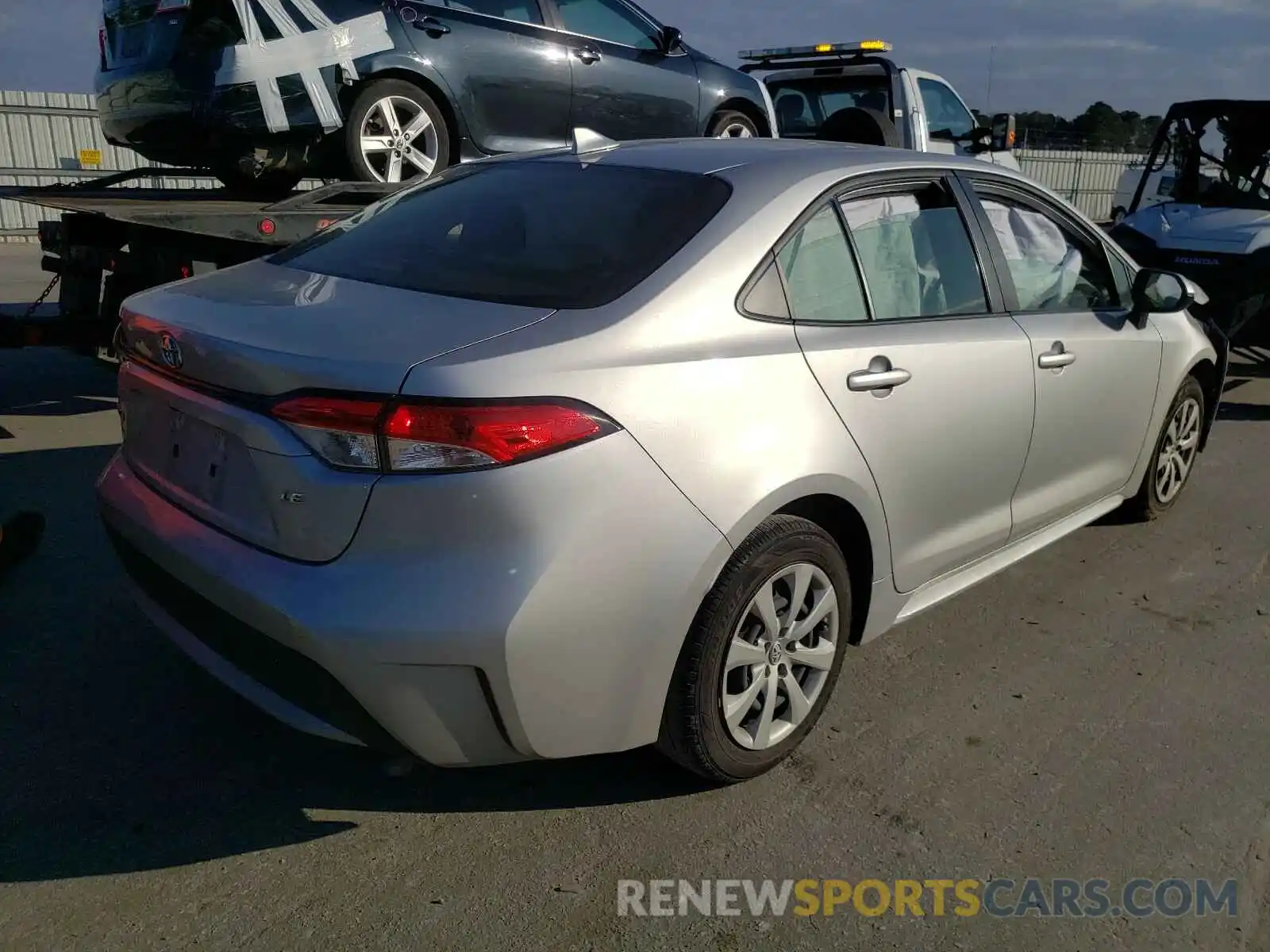 4 Photograph of a damaged car JTDEPRAE3LJ098178 TOYOTA COROLLA 2020