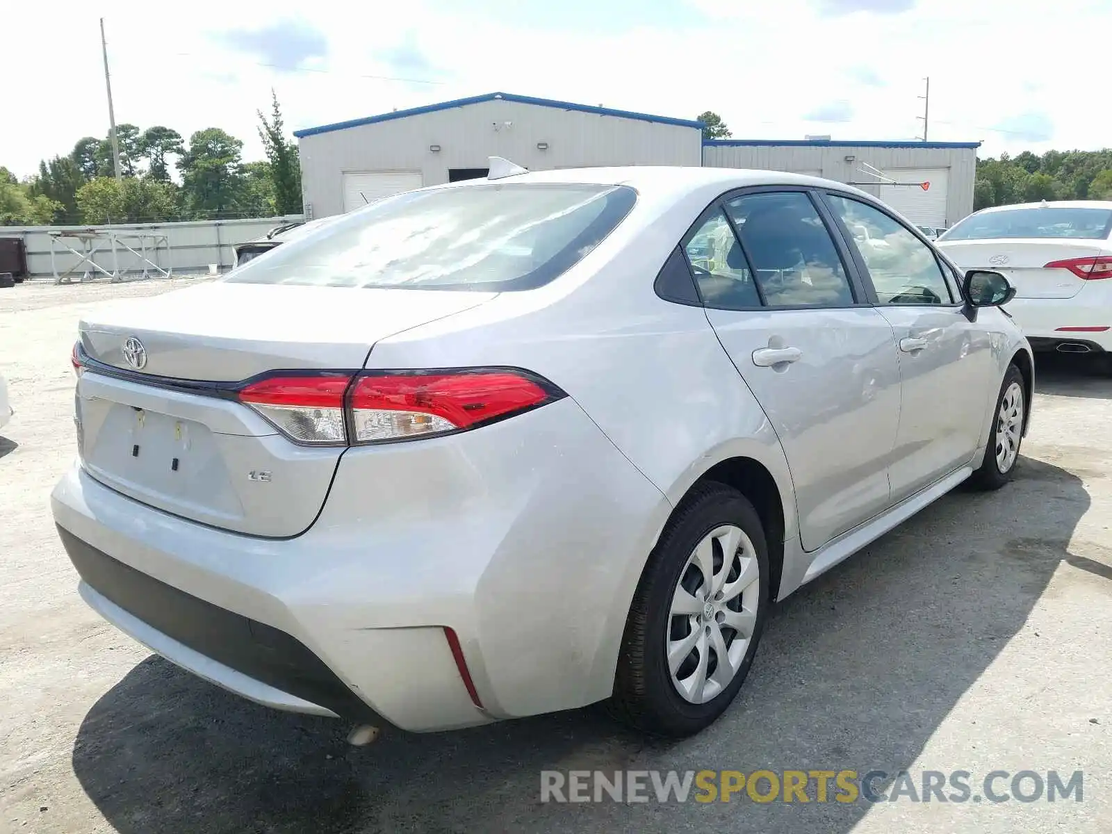 4 Photograph of a damaged car JTDEPRAE3LJ098455 TOYOTA COROLLA 2020