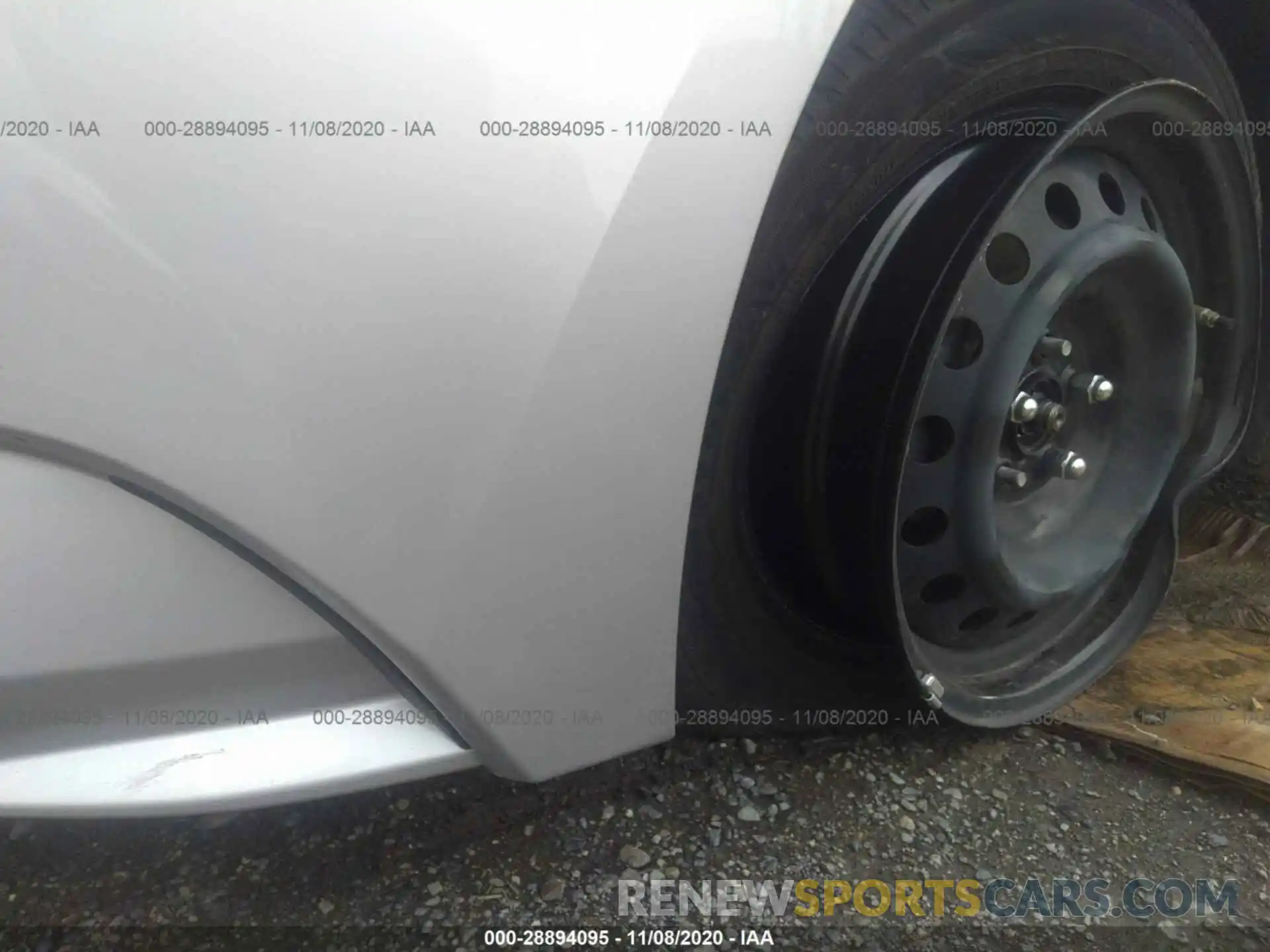 6 Photograph of a damaged car JTDEPRAE3LJ098892 TOYOTA COROLLA 2020