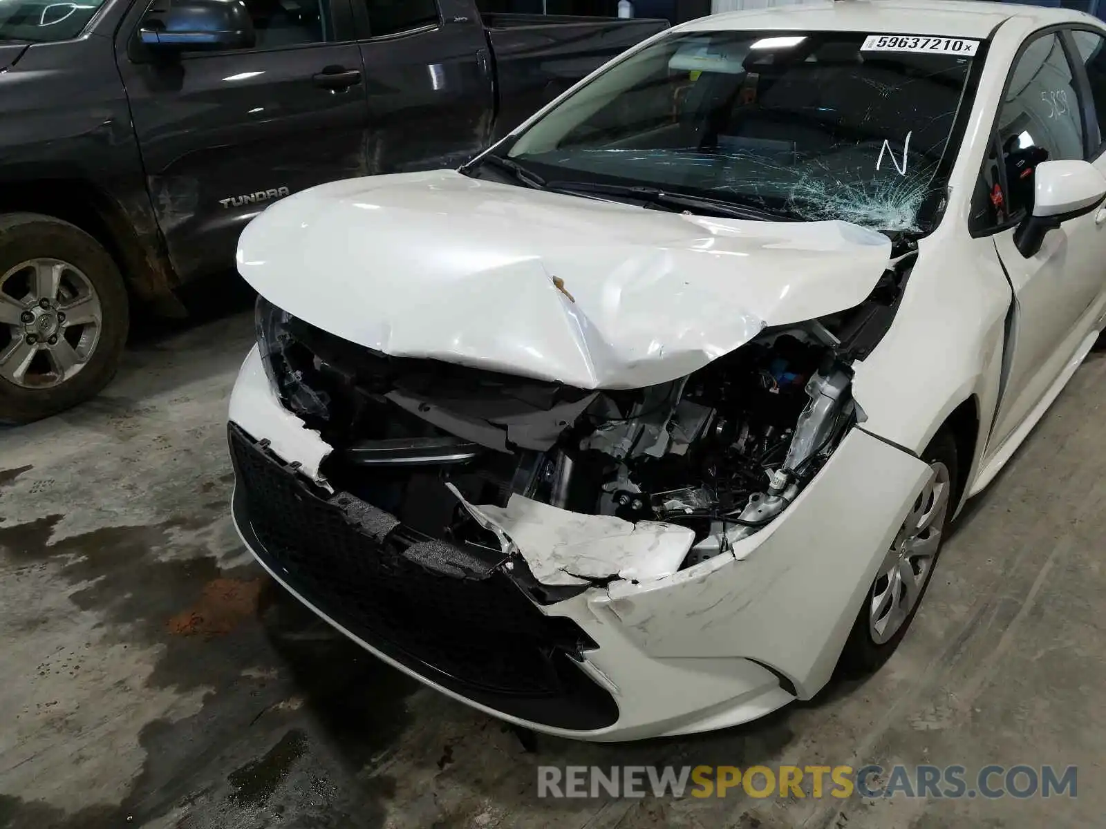 9 Photograph of a damaged car JTDEPRAE3LJ099959 TOYOTA COROLLA 2020