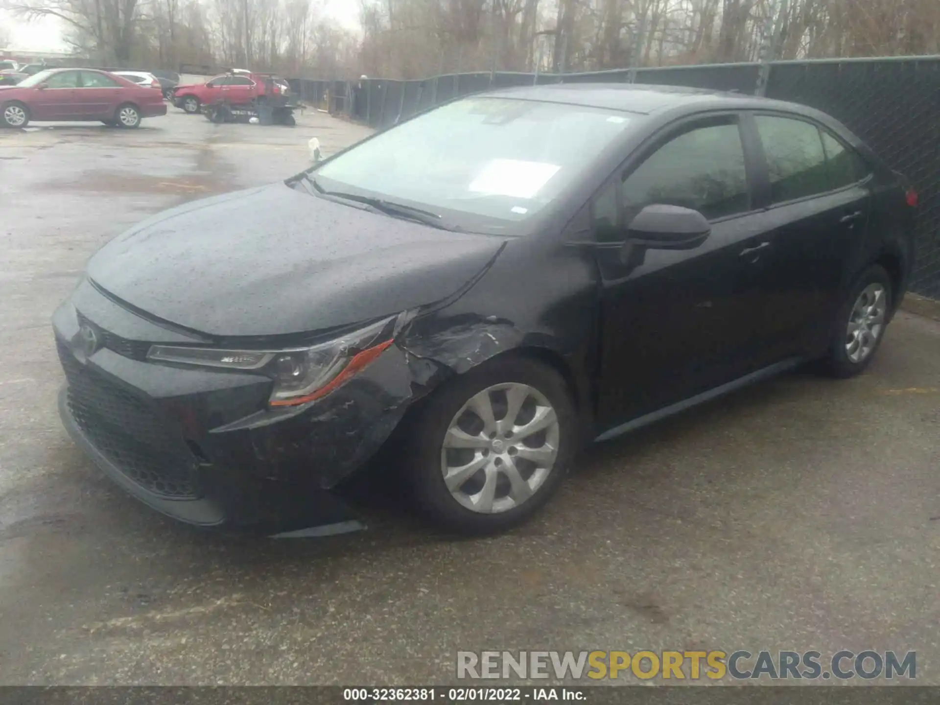 6 Photograph of a damaged car JTDEPRAE3LJ099993 TOYOTA COROLLA 2020