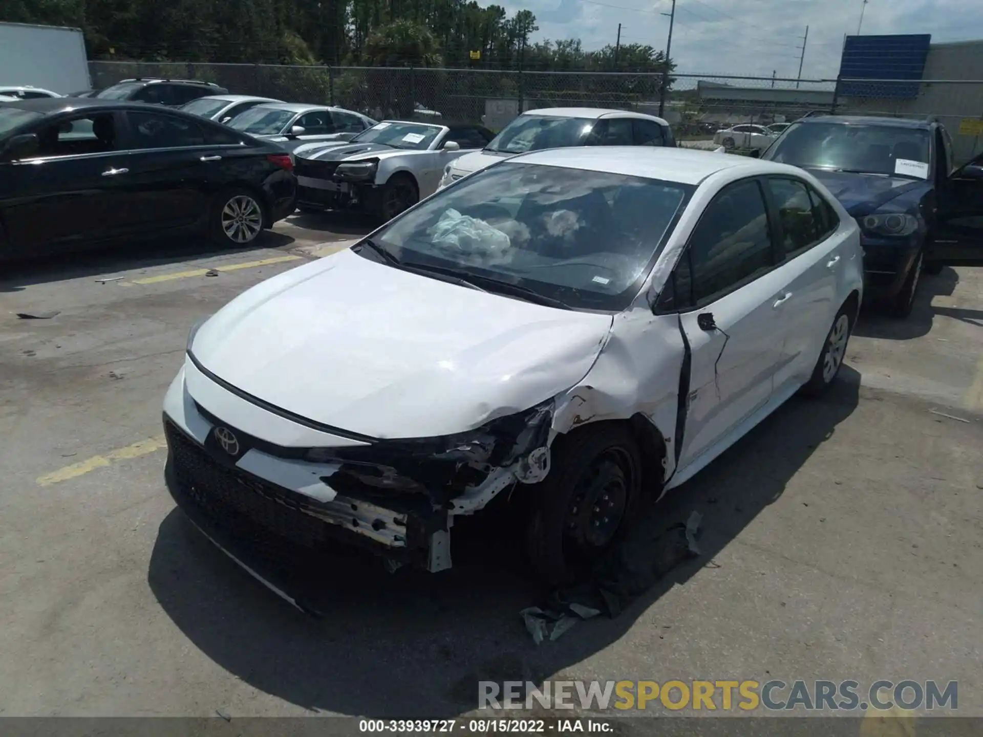 6 Photograph of a damaged car JTDEPRAE3LJ100642 TOYOTA COROLLA 2020