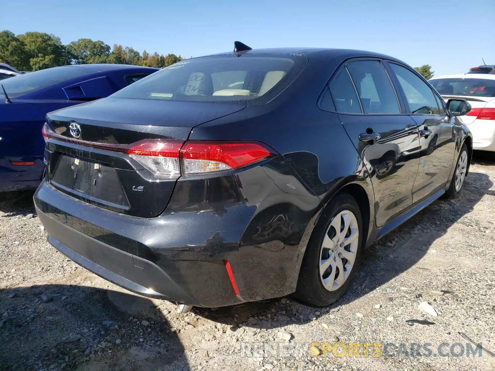 4 Photograph of a damaged car JTDEPRAE3LJ101323 TOYOTA COROLLA 2020