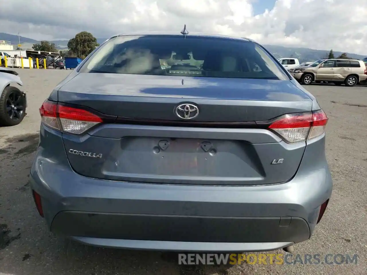 6 Photograph of a damaged car JTDEPRAE3LJ102326 TOYOTA COROLLA 2020