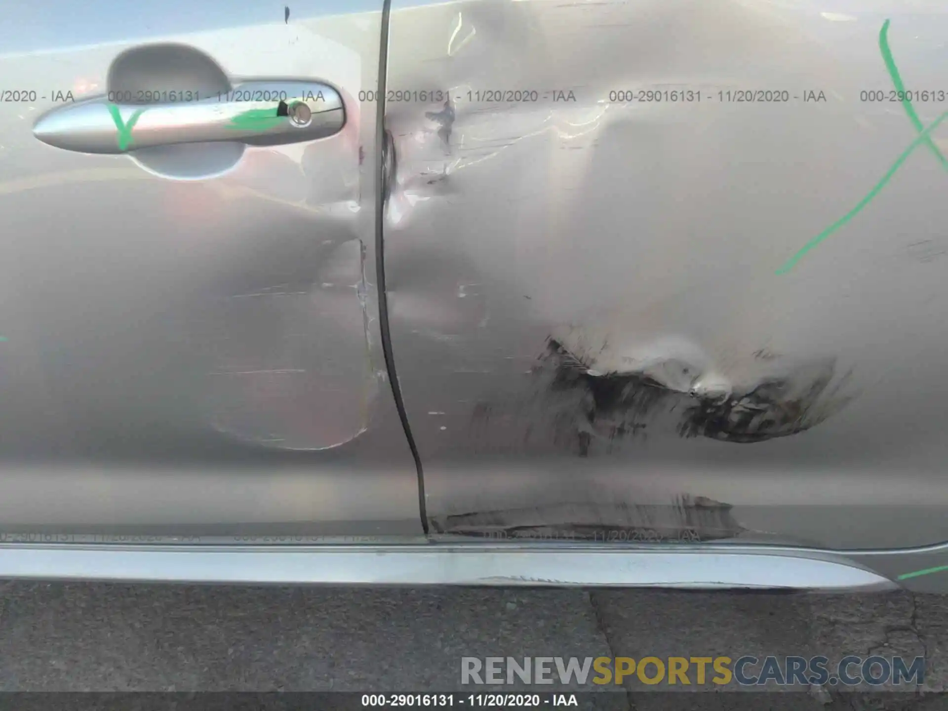 6 Photograph of a damaged car JTDEPRAE3LJ103069 TOYOTA COROLLA 2020