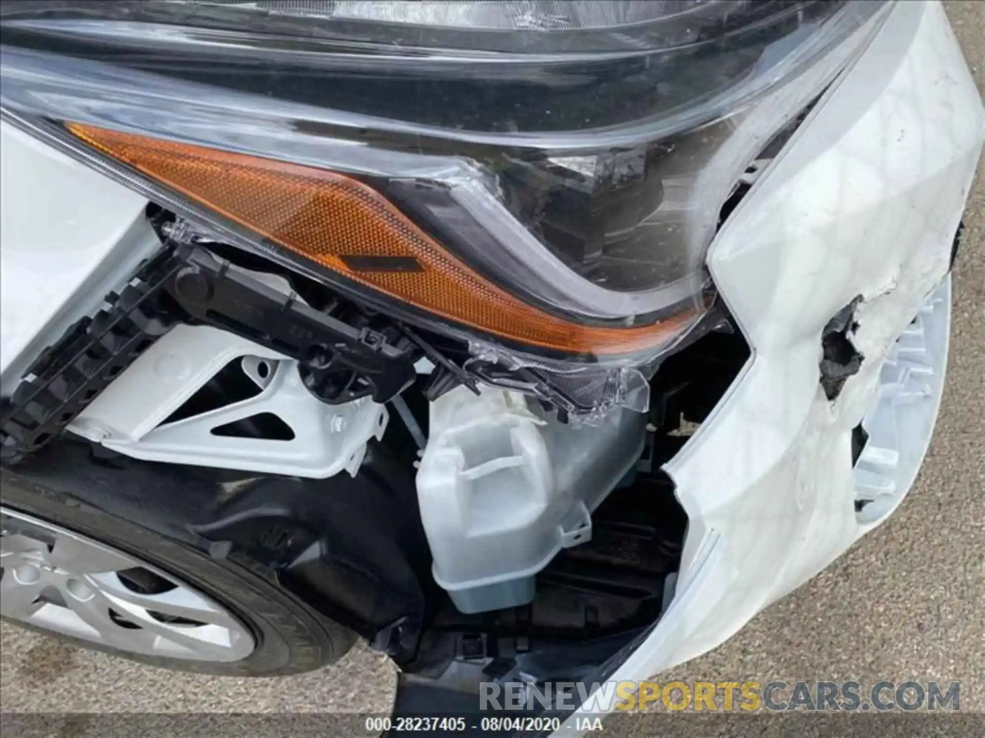 9 Photograph of a damaged car JTDEPRAE3LJ103203 TOYOTA COROLLA 2020