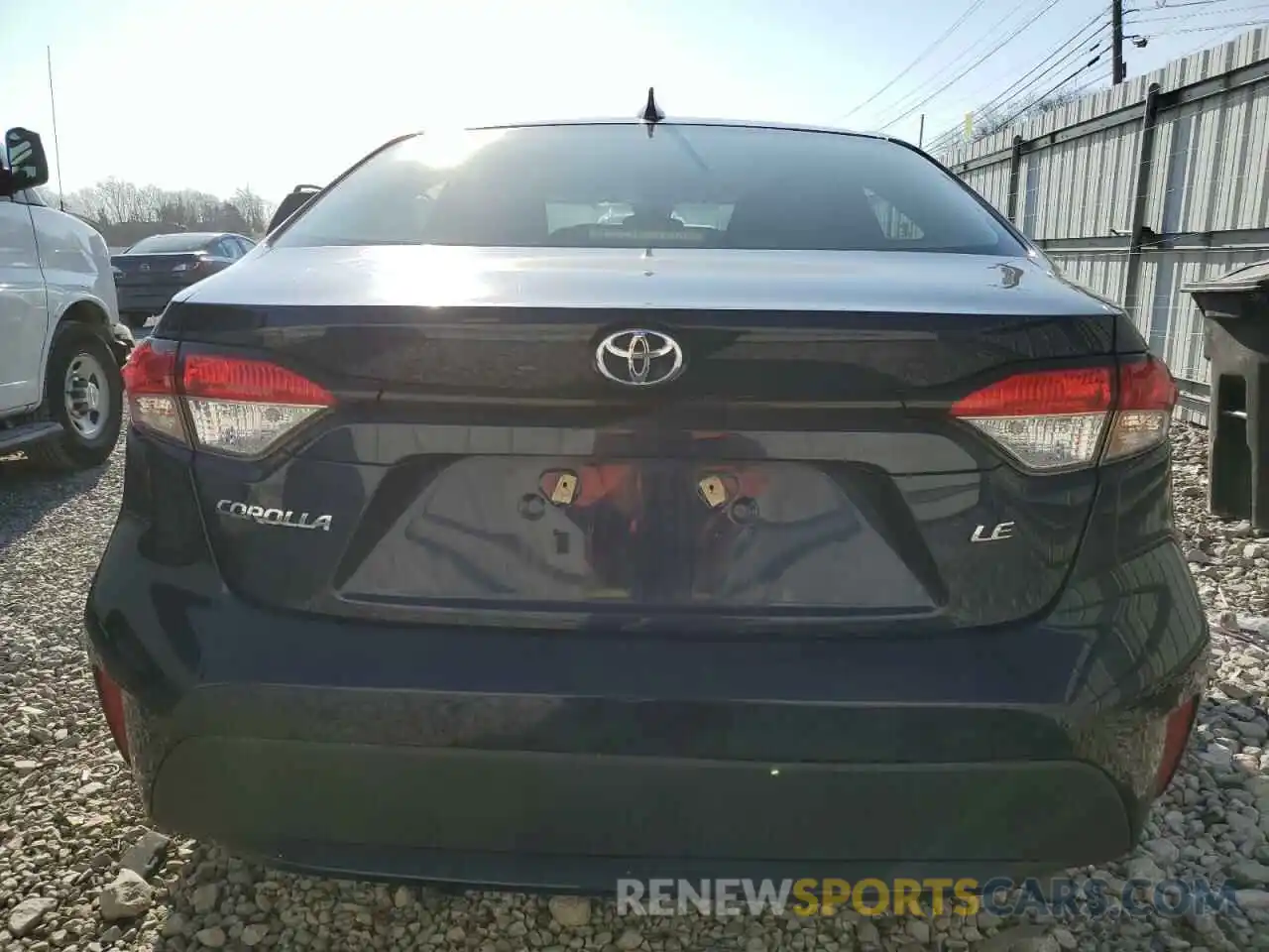 6 Photograph of a damaged car JTDEPRAE3LJ103394 TOYOTA COROLLA 2020