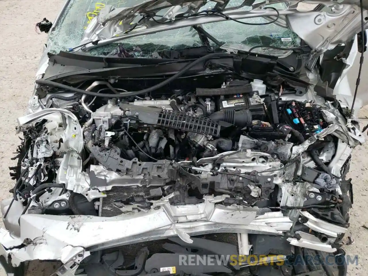 7 Photograph of a damaged car JTDEPRAE3LJ106070 TOYOTA COROLLA 2020