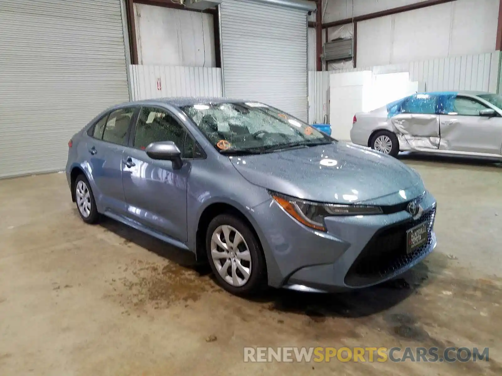 1 Photograph of a damaged car JTDEPRAE3LJ106750 TOYOTA COROLLA 2020