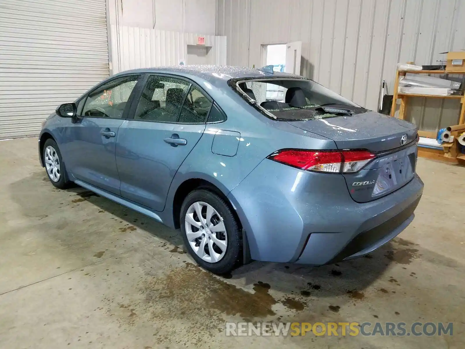 3 Photograph of a damaged car JTDEPRAE3LJ106750 TOYOTA COROLLA 2020