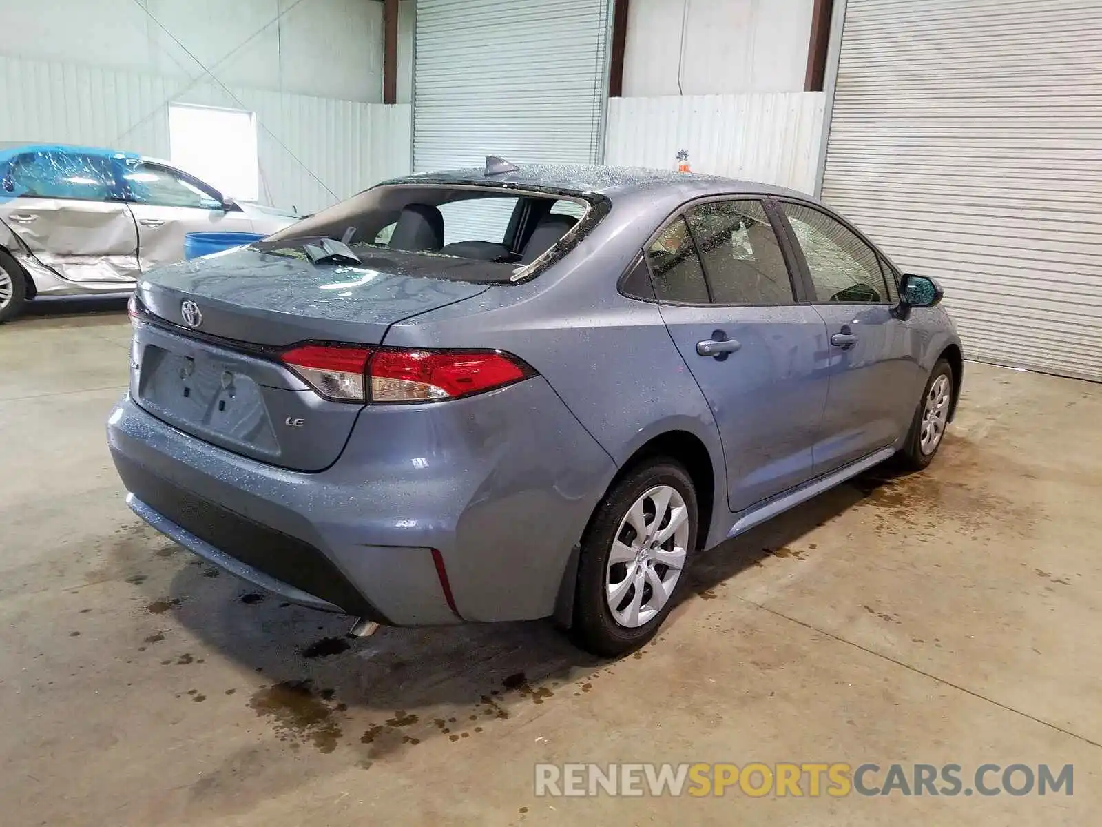 4 Photograph of a damaged car JTDEPRAE3LJ106750 TOYOTA COROLLA 2020