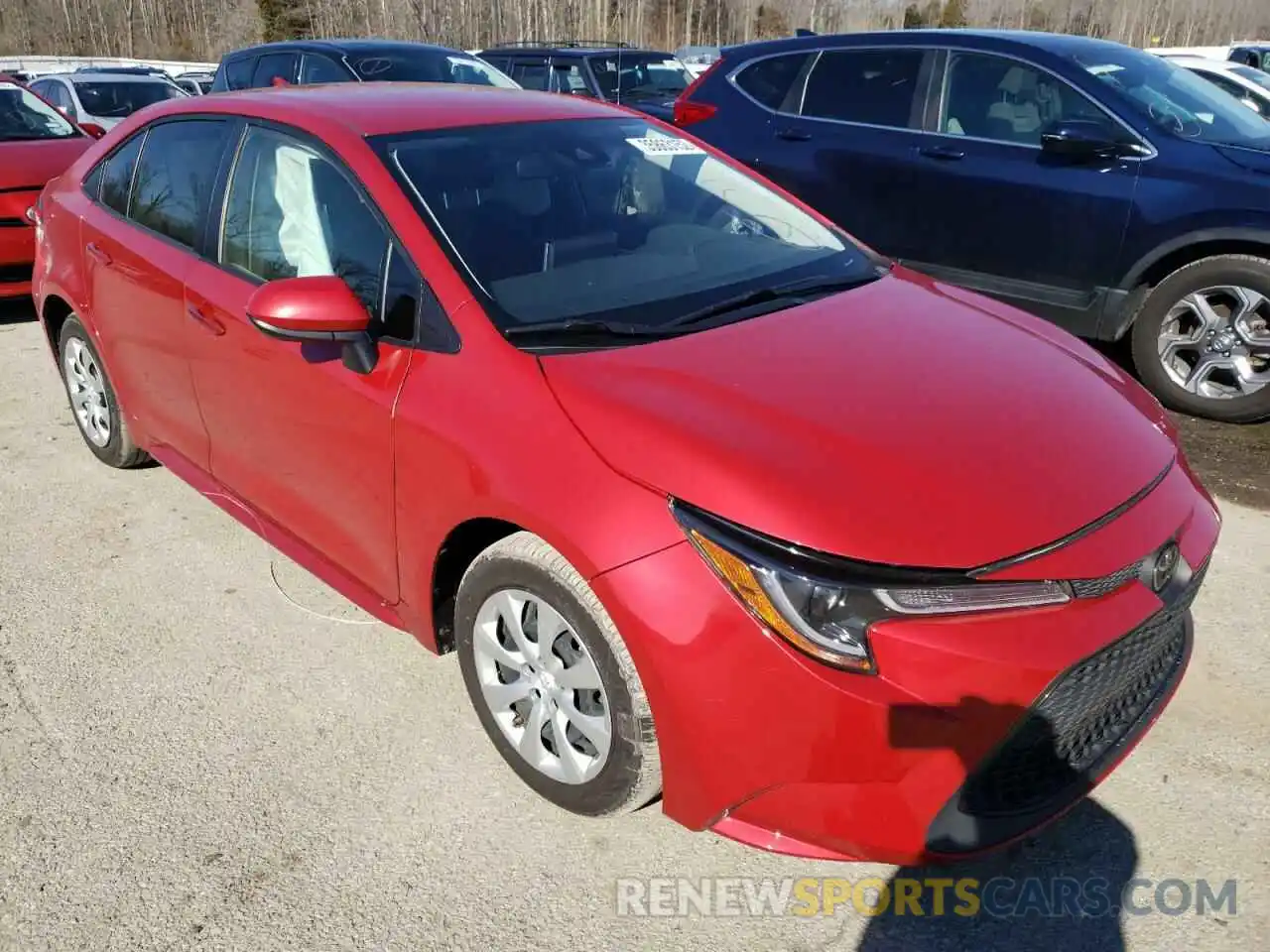 1 Photograph of a damaged car JTDEPRAE3LJ106828 TOYOTA COROLLA 2020