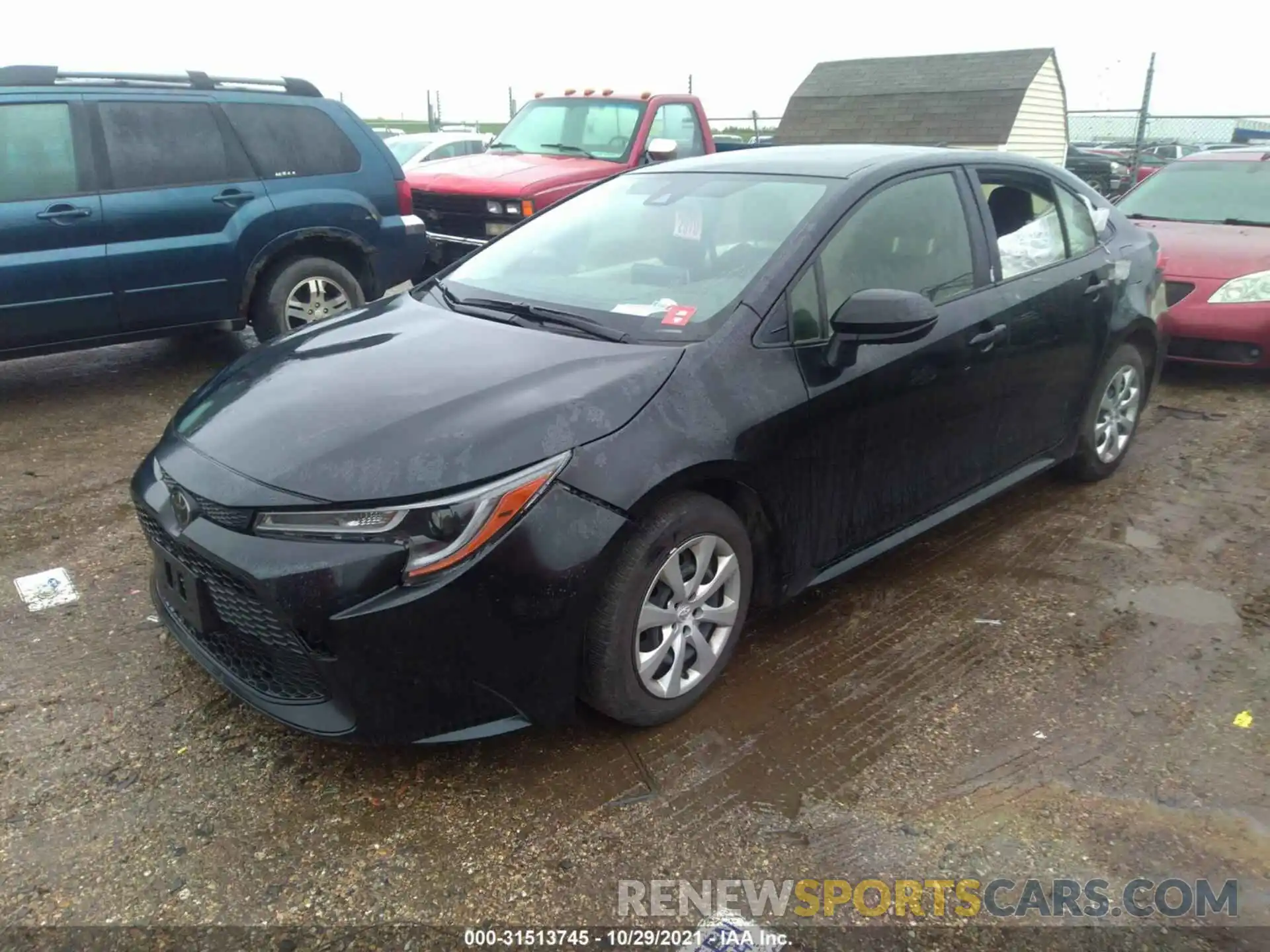 2 Photograph of a damaged car JTDEPRAE3LJ107574 TOYOTA COROLLA 2020