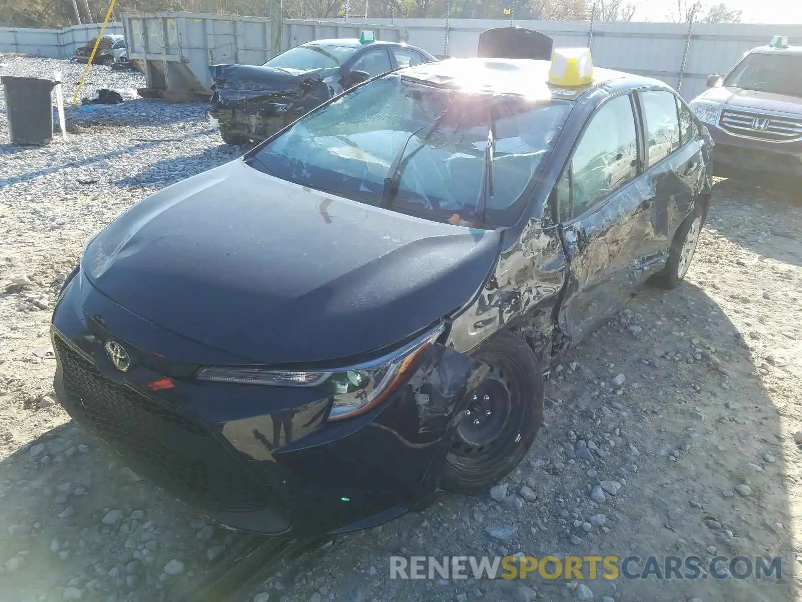 9 Фотография поврежденного автомобиля JTDEPRAE3LJ107607 TOYOTA COROLLA 2020