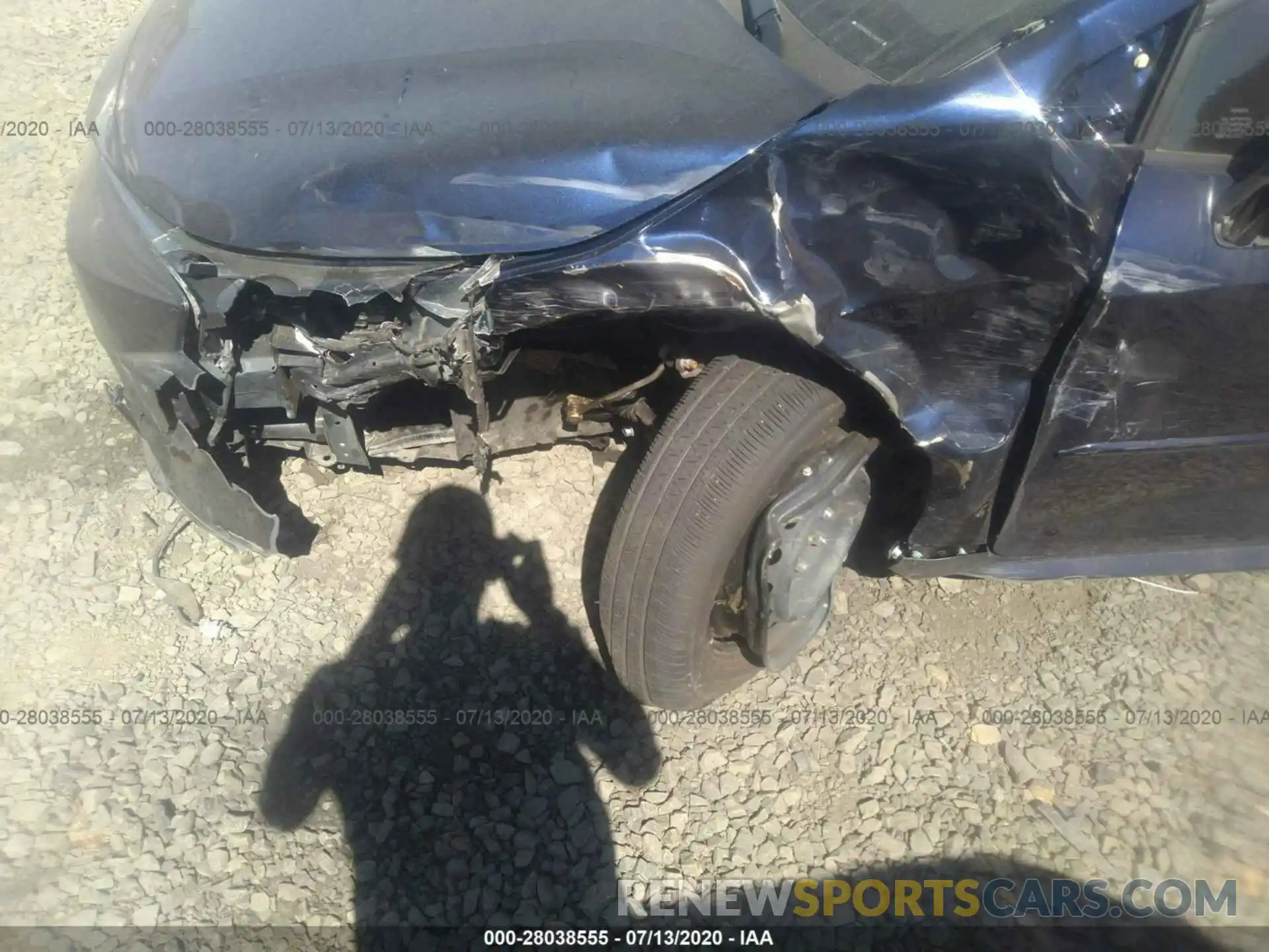 6 Фотография поврежденного автомобиля JTDEPRAE3LJ108157 TOYOTA COROLLA 2020