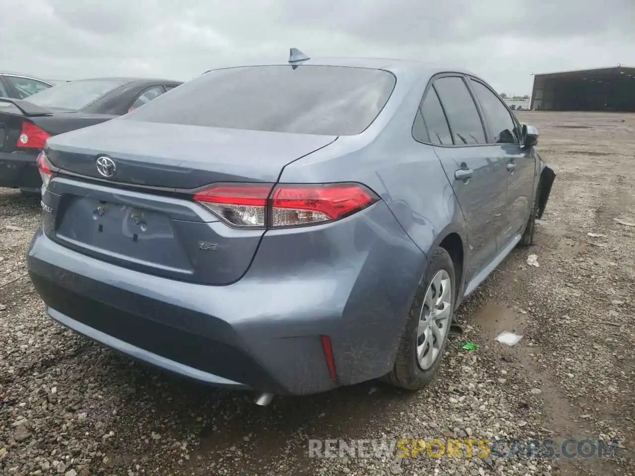 4 Photograph of a damaged car JTDEPRAE3LJ108840 TOYOTA COROLLA 2020