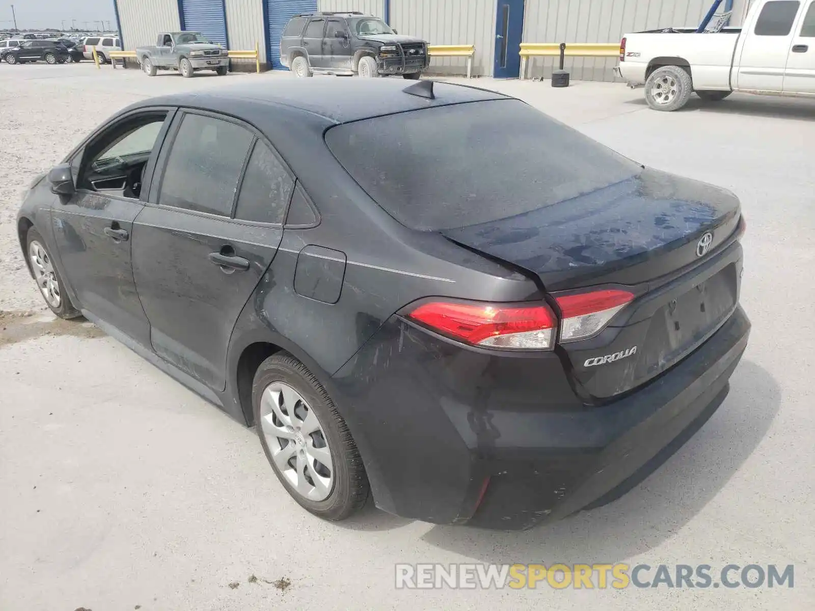 3 Photograph of a damaged car JTDEPRAE3LJ111124 TOYOTA COROLLA 2020