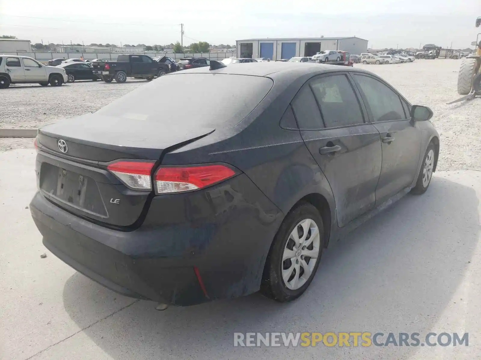 4 Photograph of a damaged car JTDEPRAE3LJ111124 TOYOTA COROLLA 2020