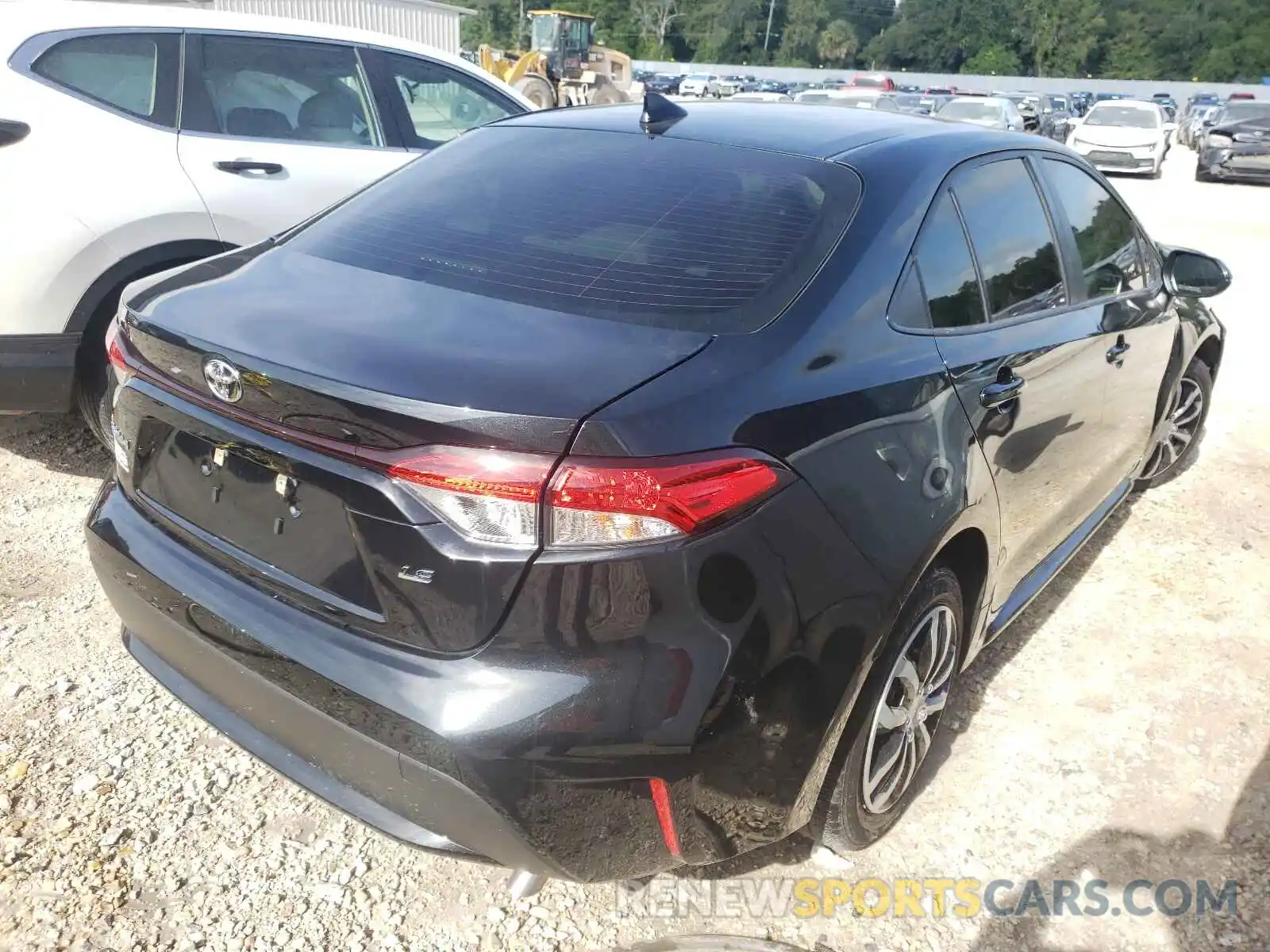 4 Photograph of a damaged car JTDEPRAE3LJ112550 TOYOTA COROLLA 2020