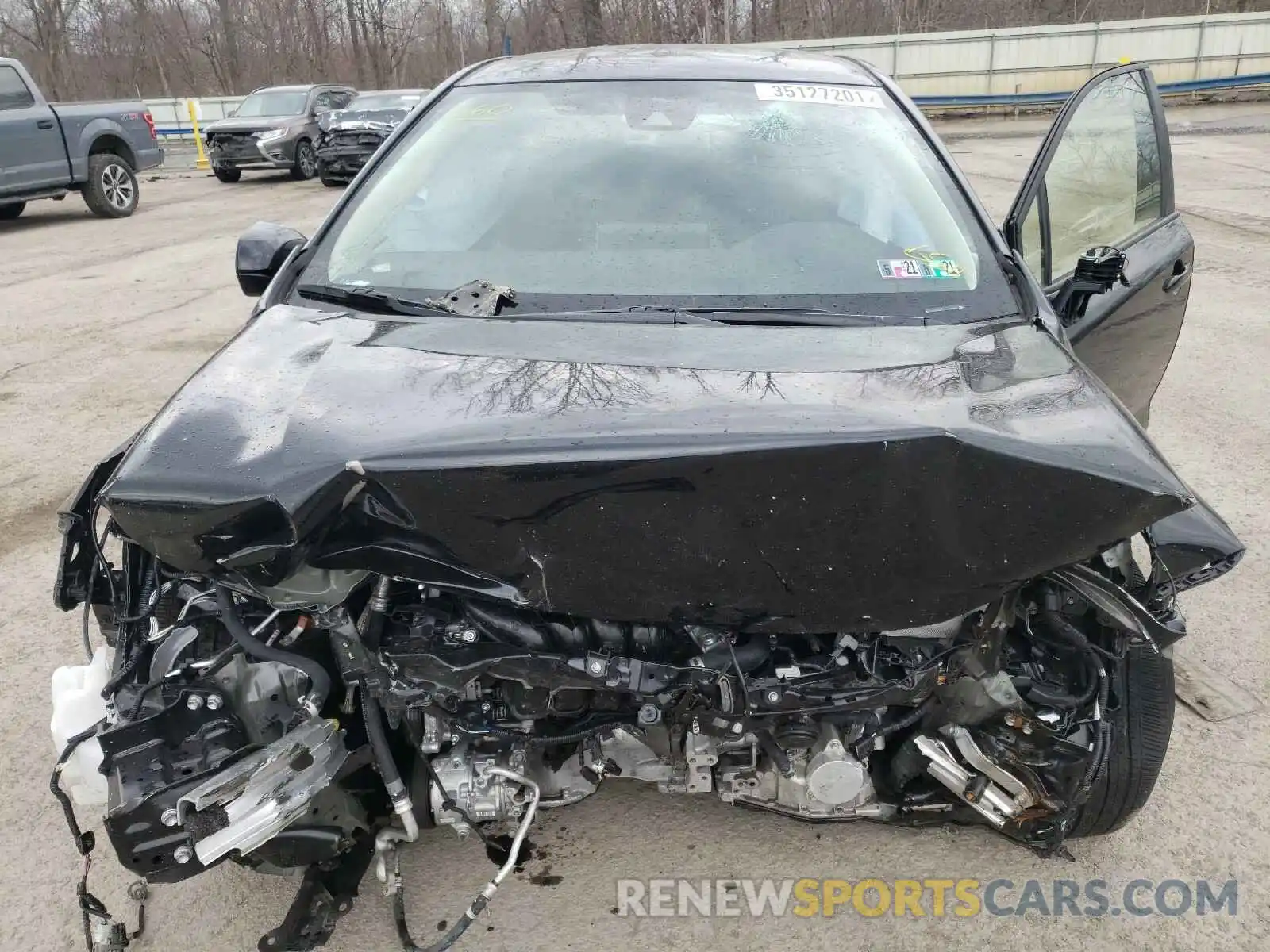 7 Photograph of a damaged car JTDEPRAE3LJ114055 TOYOTA COROLLA 2020