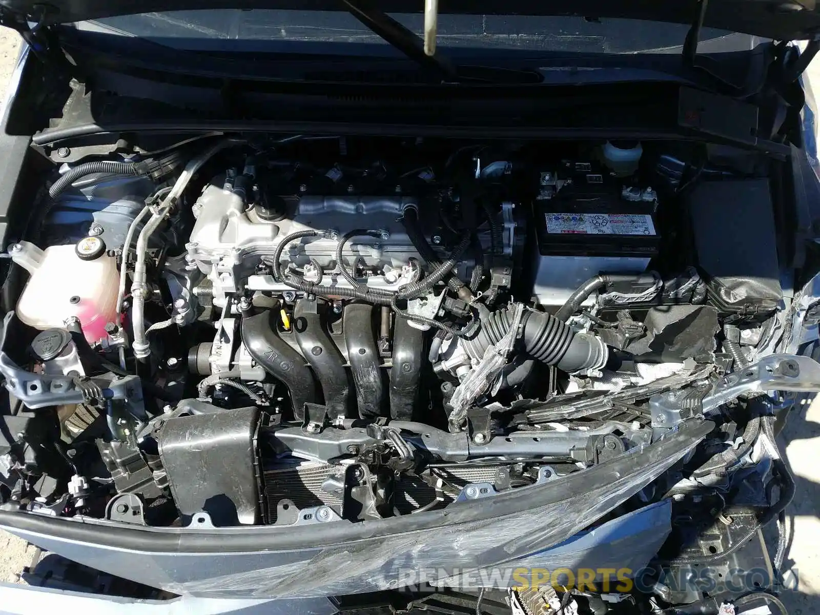 7 Photograph of a damaged car JTDEPRAE3LJ116016 TOYOTA COROLLA 2020