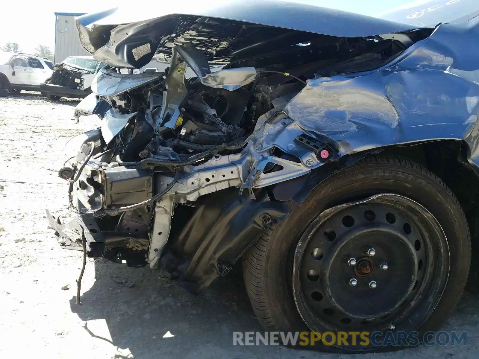 9 Photograph of a damaged car JTDEPRAE3LJ116016 TOYOTA COROLLA 2020