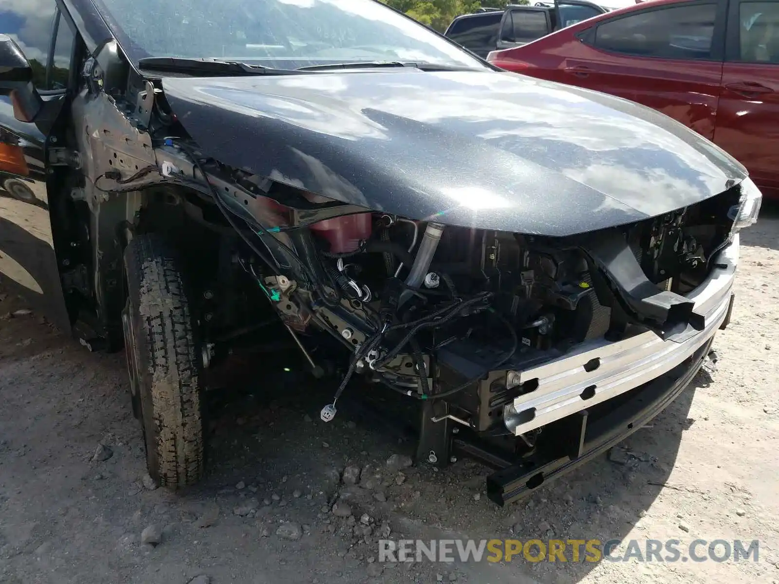 9 Photograph of a damaged car JTDEPRAE4LJ001845 TOYOTA COROLLA 2020