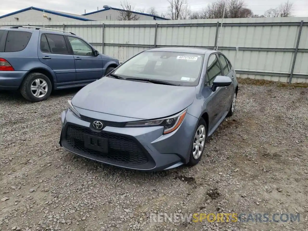 2 Photograph of a damaged car JTDEPRAE4LJ002767 TOYOTA COROLLA 2020