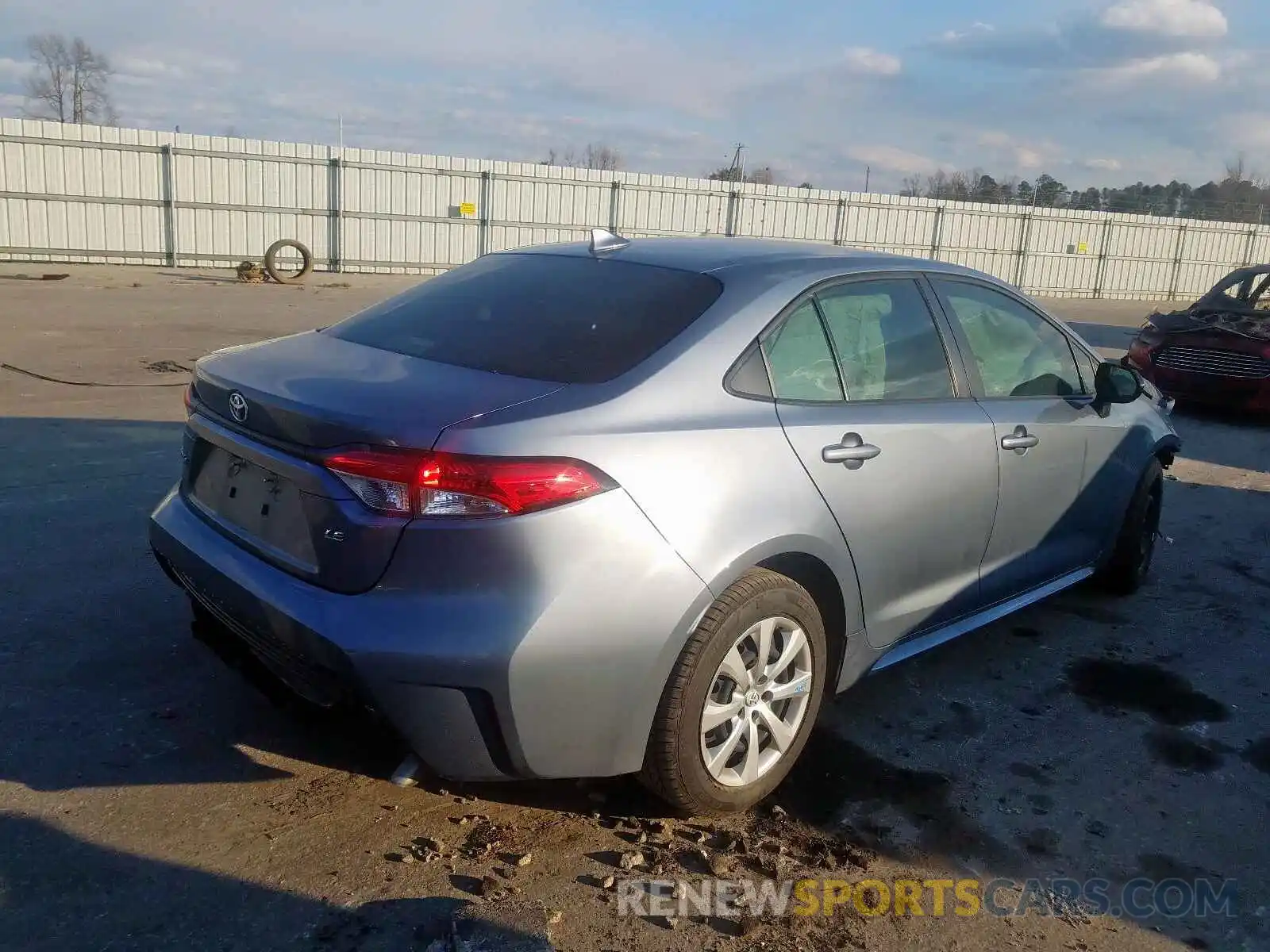 4 Фотография поврежденного автомобиля JTDEPRAE4LJ002932 TOYOTA COROLLA 2020