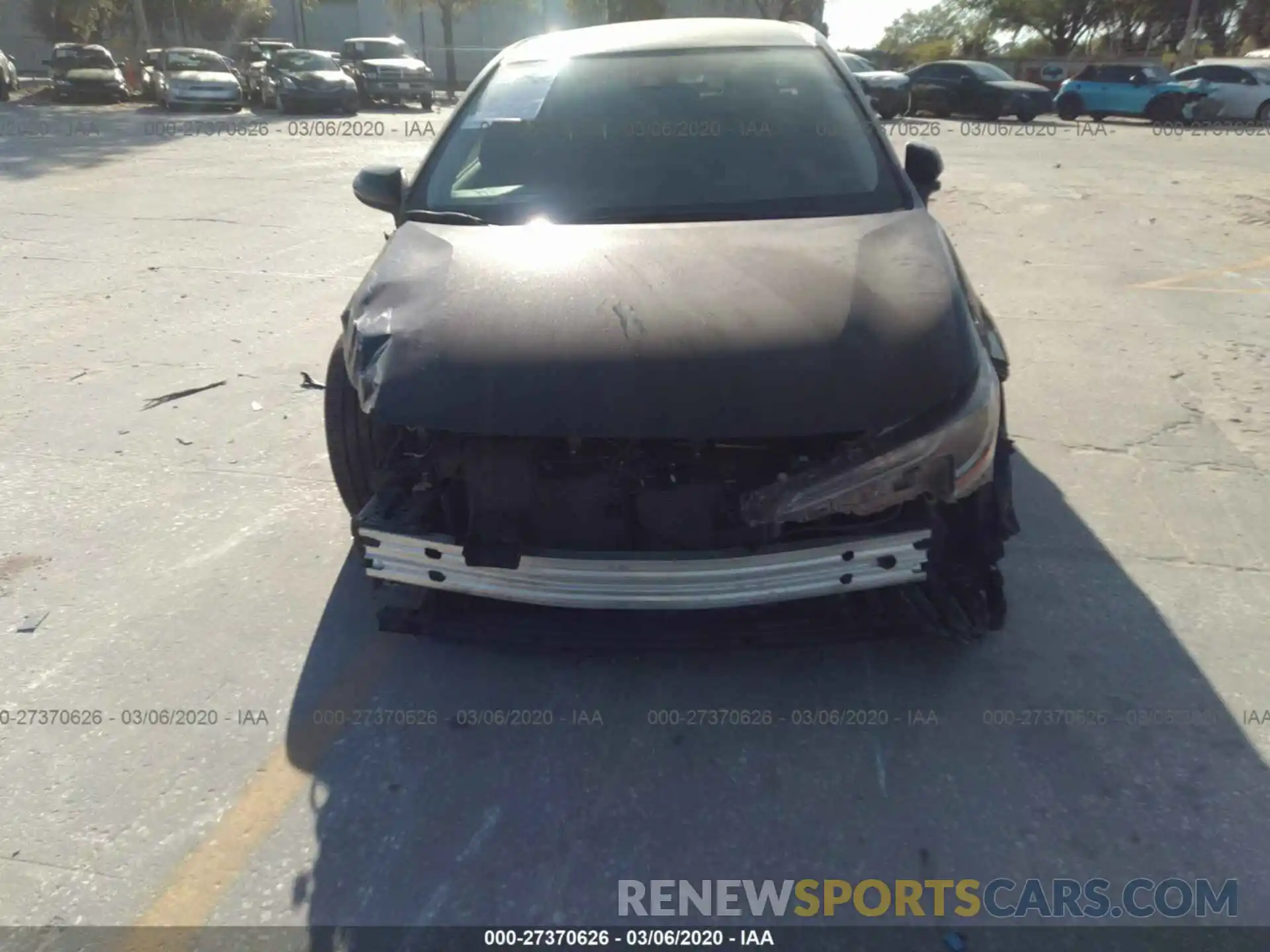 6 Photograph of a damaged car JTDEPRAE4LJ008987 TOYOTA COROLLA 2020