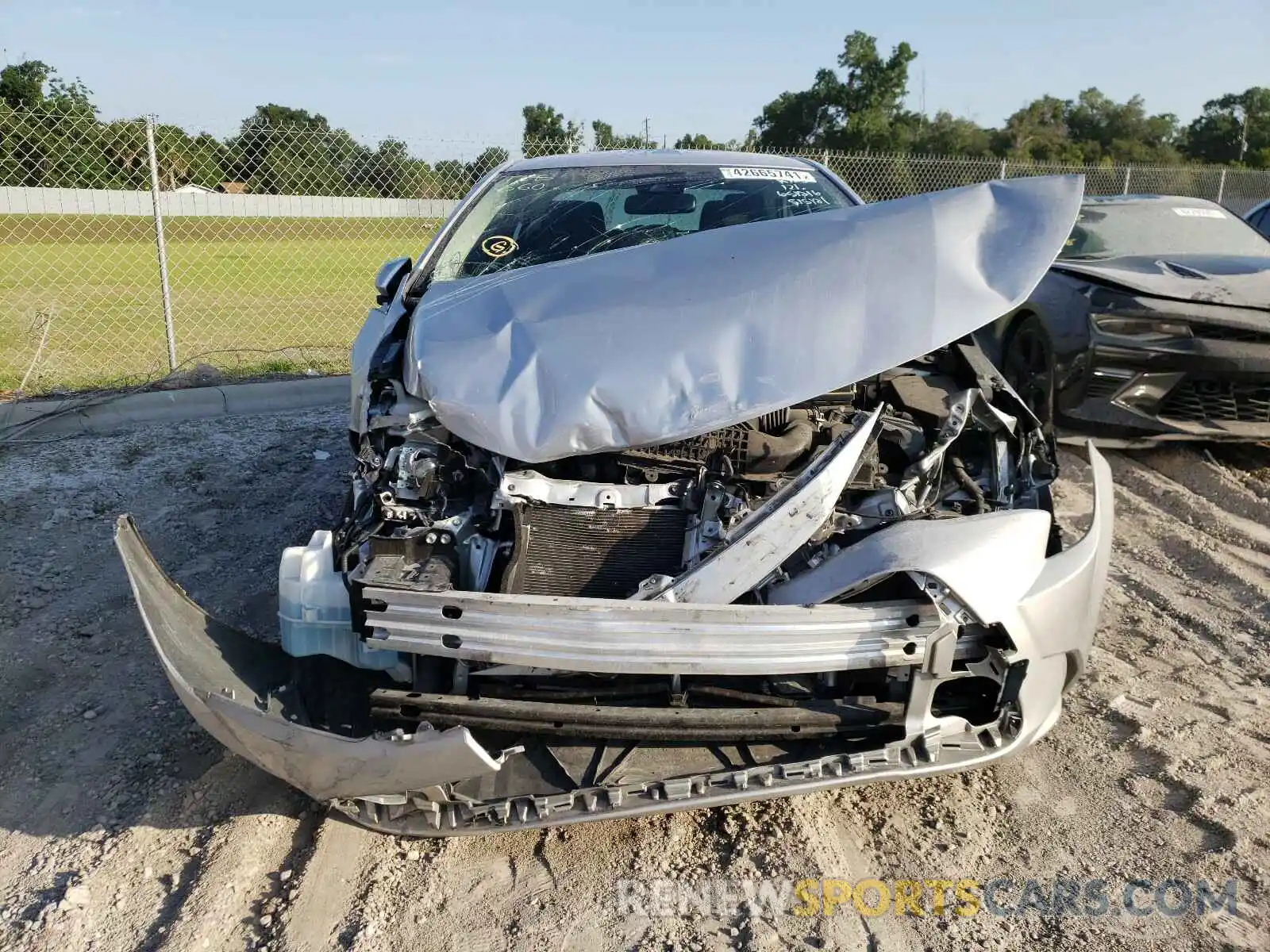 9 Photograph of a damaged car JTDEPRAE4LJ009007 TOYOTA COROLLA 2020