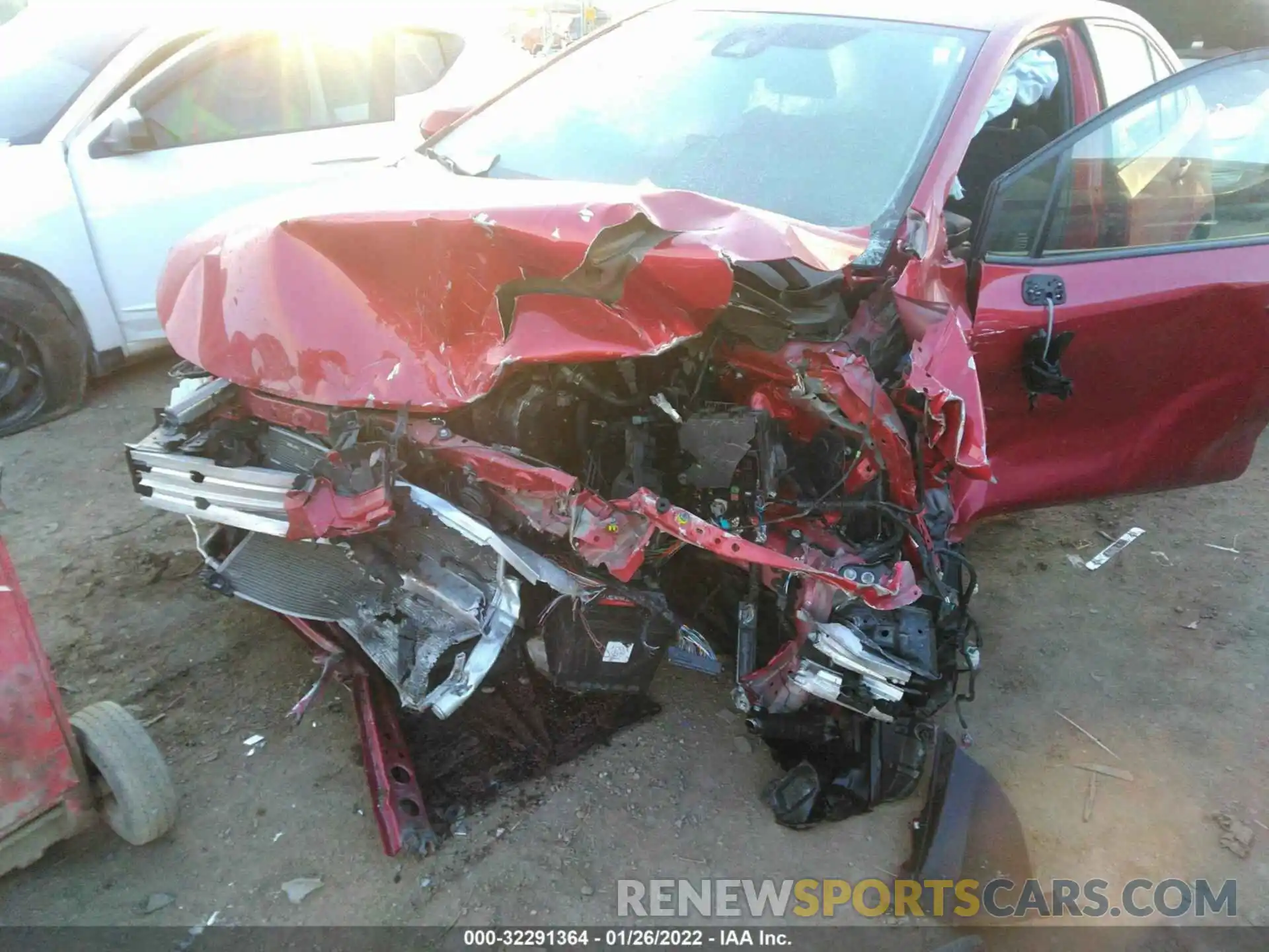 6 Photograph of a damaged car JTDEPRAE4LJ009525 TOYOTA COROLLA 2020