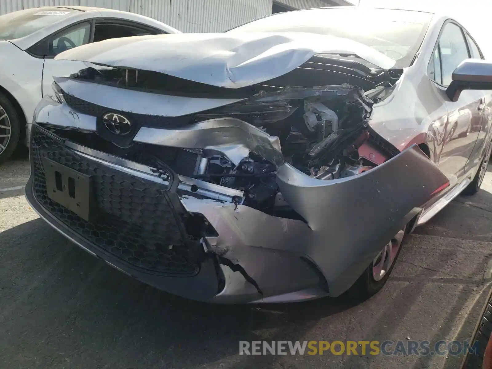 9 Photograph of a damaged car JTDEPRAE4LJ010142 TOYOTA COROLLA 2020